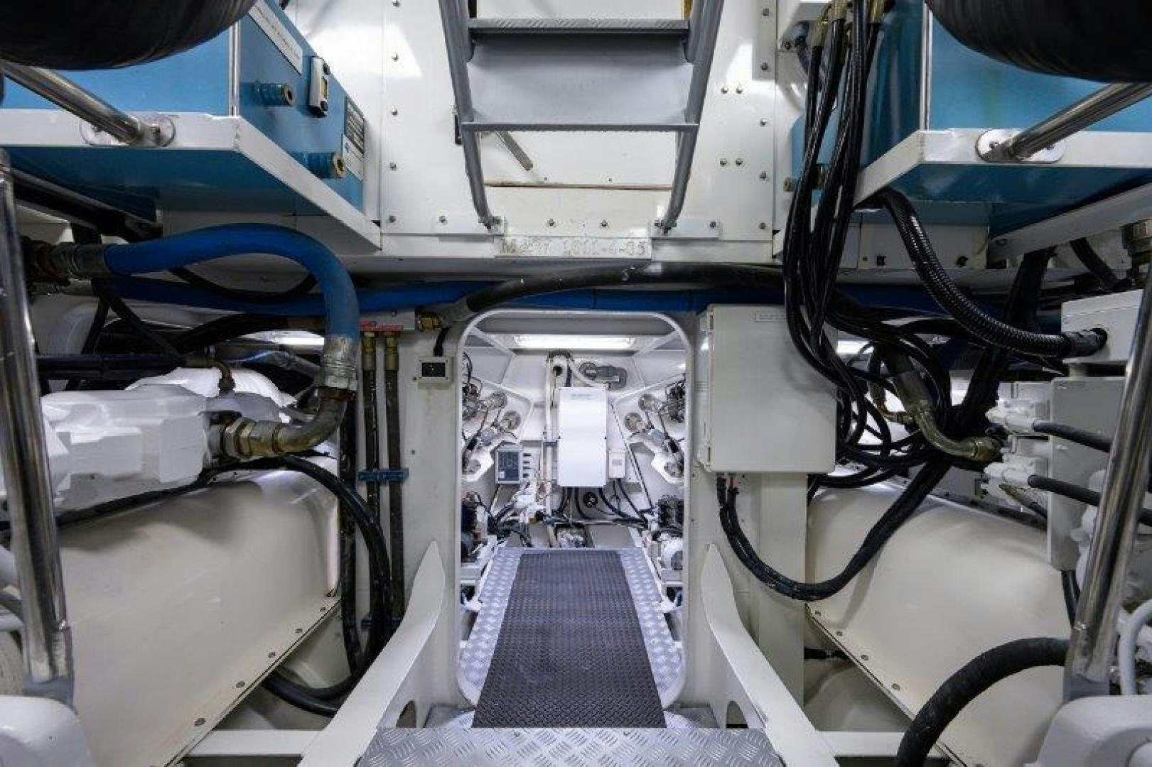 a close-up of a machine aboard VIRGINIA SEA Yacht for Sale