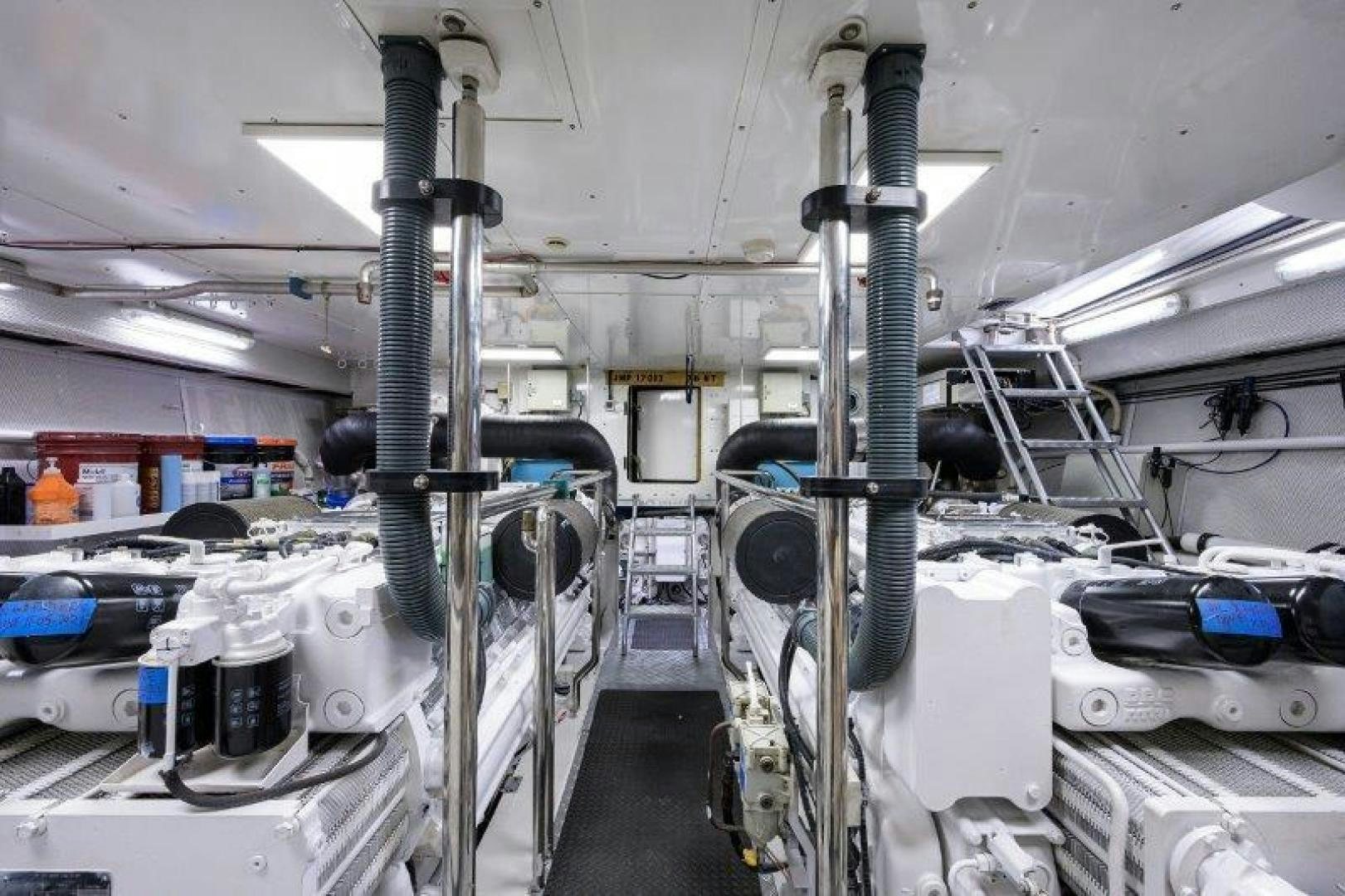 a room with machinery aboard VIRGINIA SEA Yacht for Sale