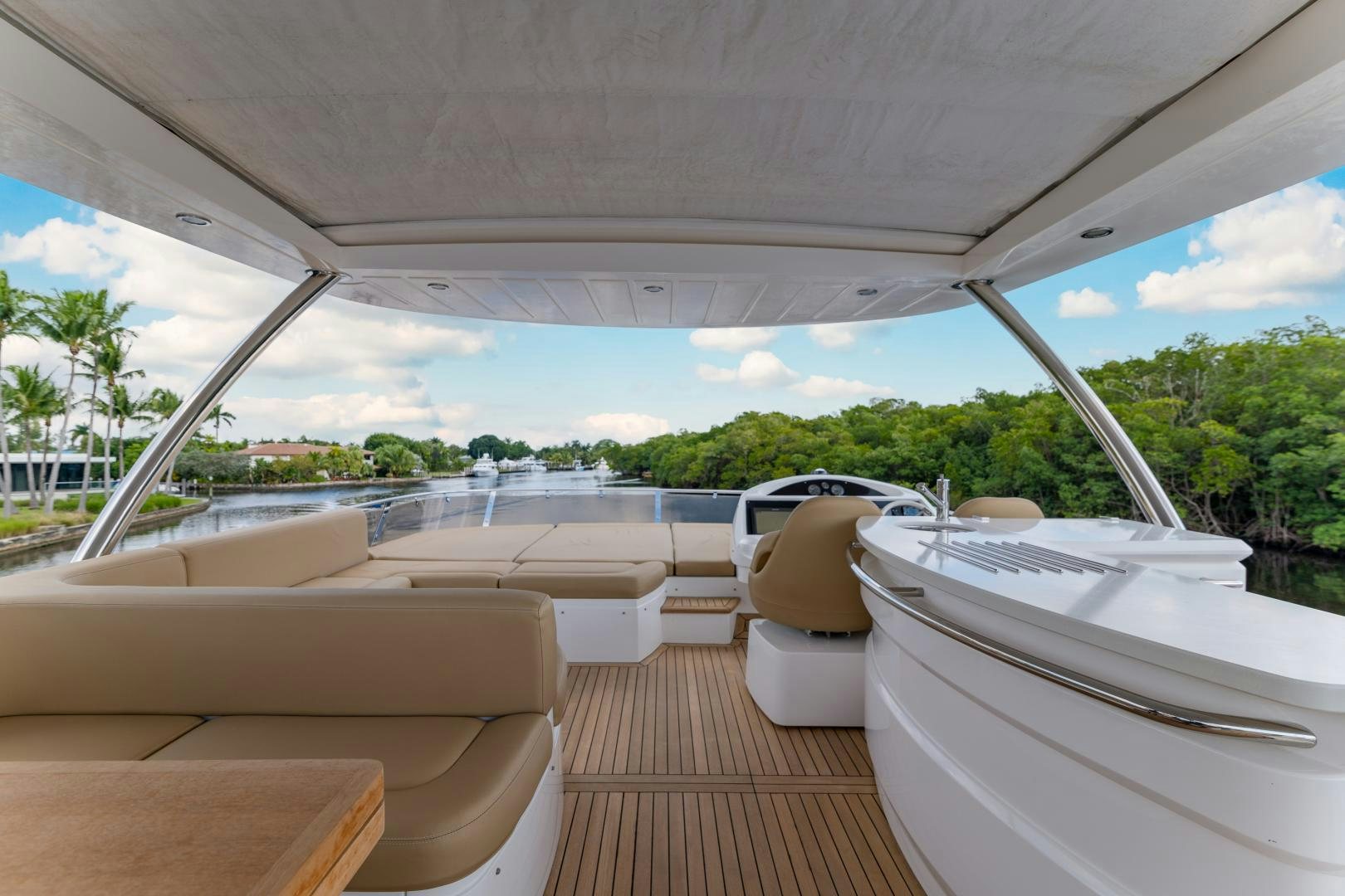 a boat on the water aboard SOL Y LUNA Yacht for Sale