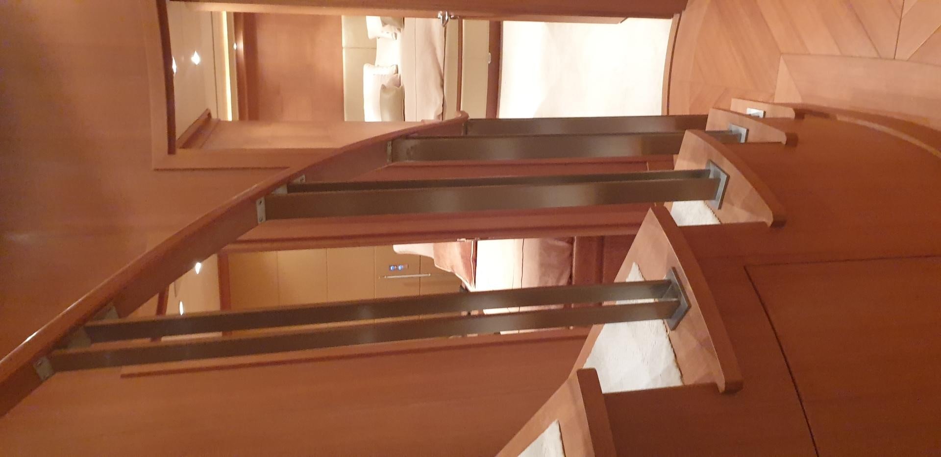 a kitchen with a countertop aboard TIGRA Yacht for Sale