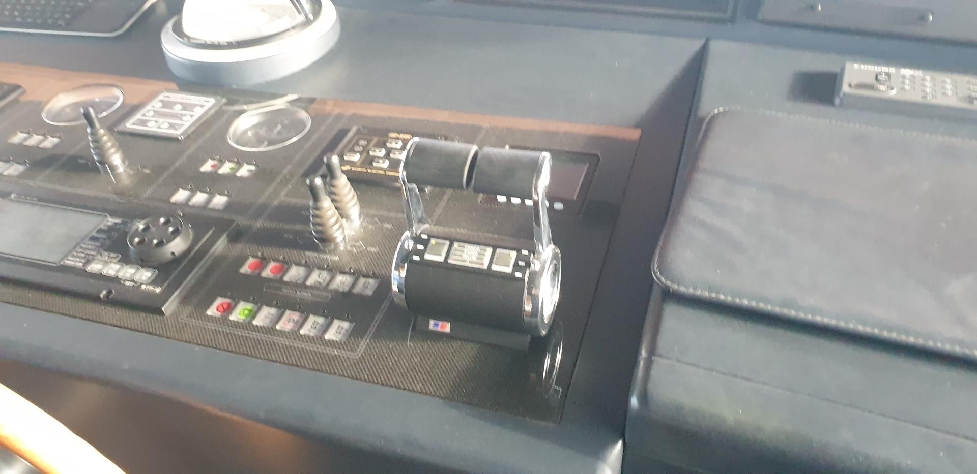 a close-up of a car aboard TIGRA Yacht for Sale