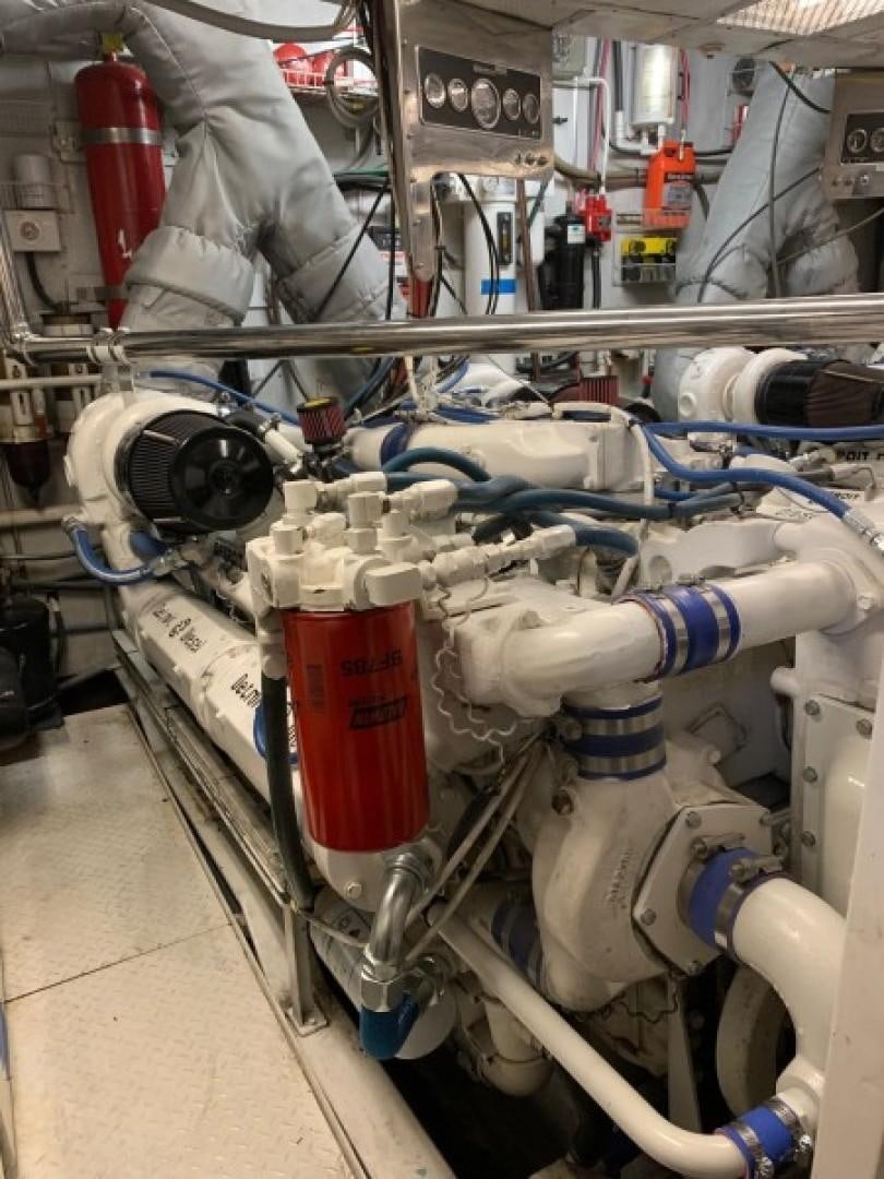 a close-up of a machine aboard ANDIAMO Yacht for Sale