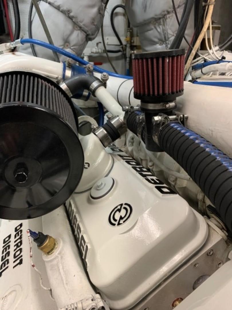 close-up of a machine aboard ANDIAMO Yacht for Sale