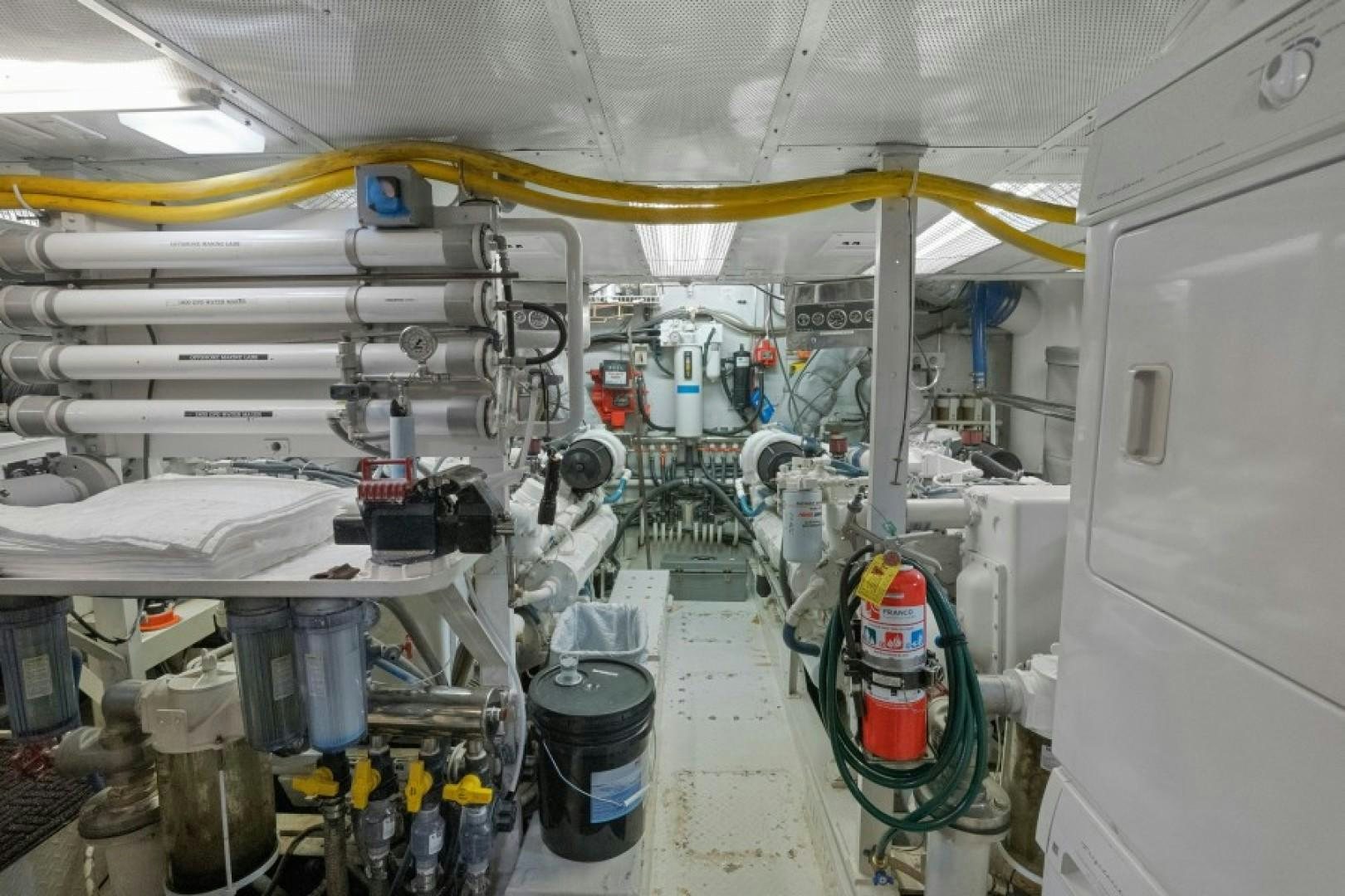 a room with machinery and equipment aboard ANDIAMO Yacht for Sale