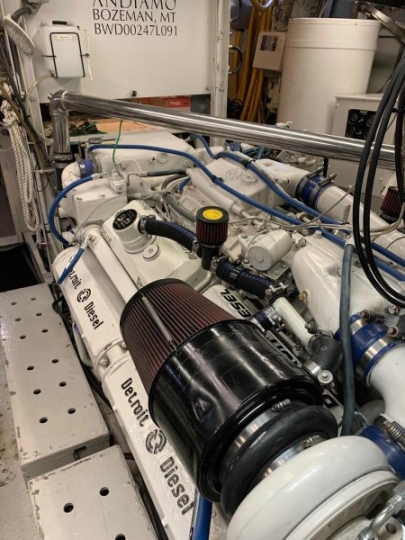 a machine with wires aboard ANDIAMO Yacht for Sale