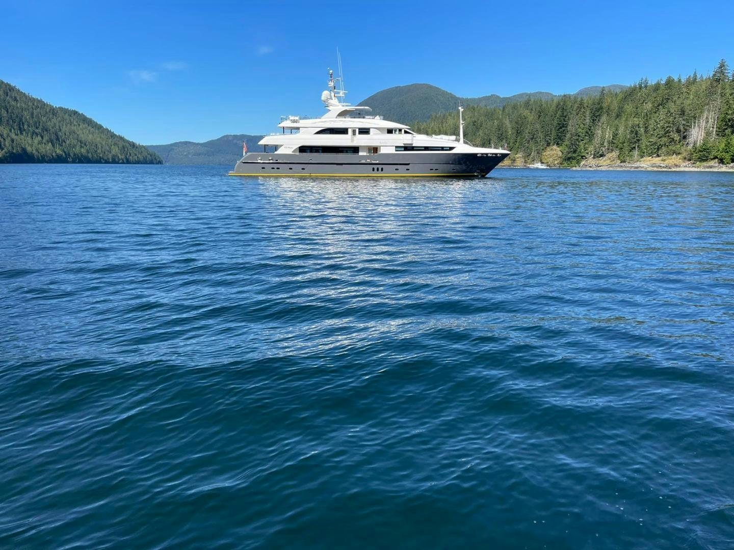 a boat on the water aboard STAY SALTY Yacht for Sale