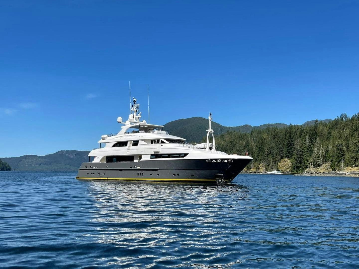 a boat on the water aboard STAY SALTY Yacht for Sale