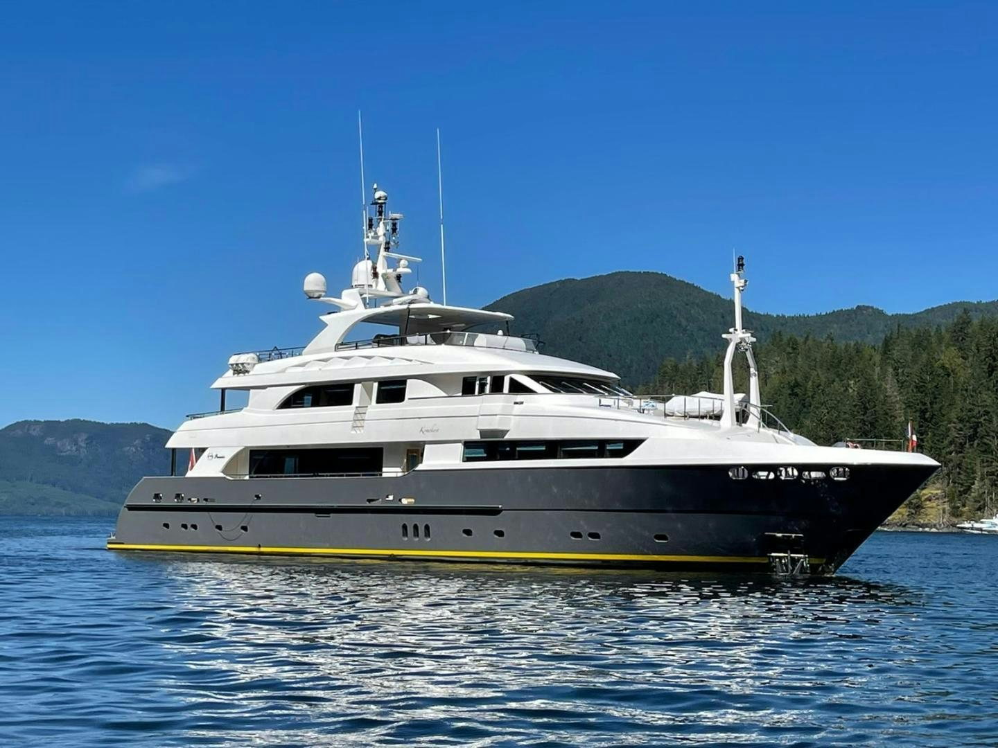 a boat on the water aboard STAY SALTY Yacht for Sale