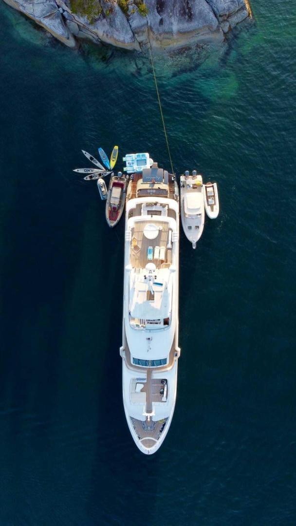 a satellite in the sky aboard STAY SALTY Yacht for Sale