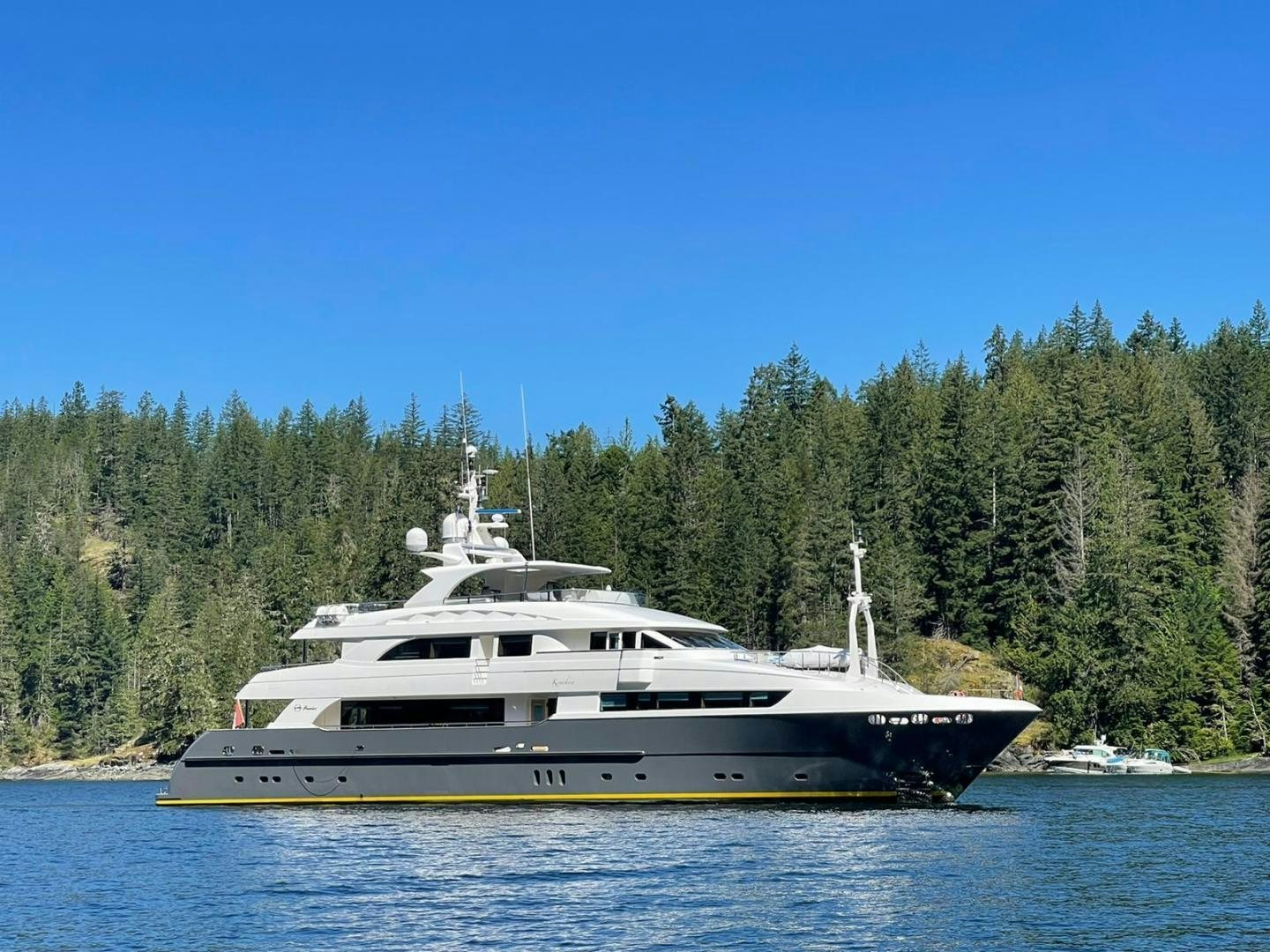 a boat on the water aboard STAY SALTY Yacht for Sale