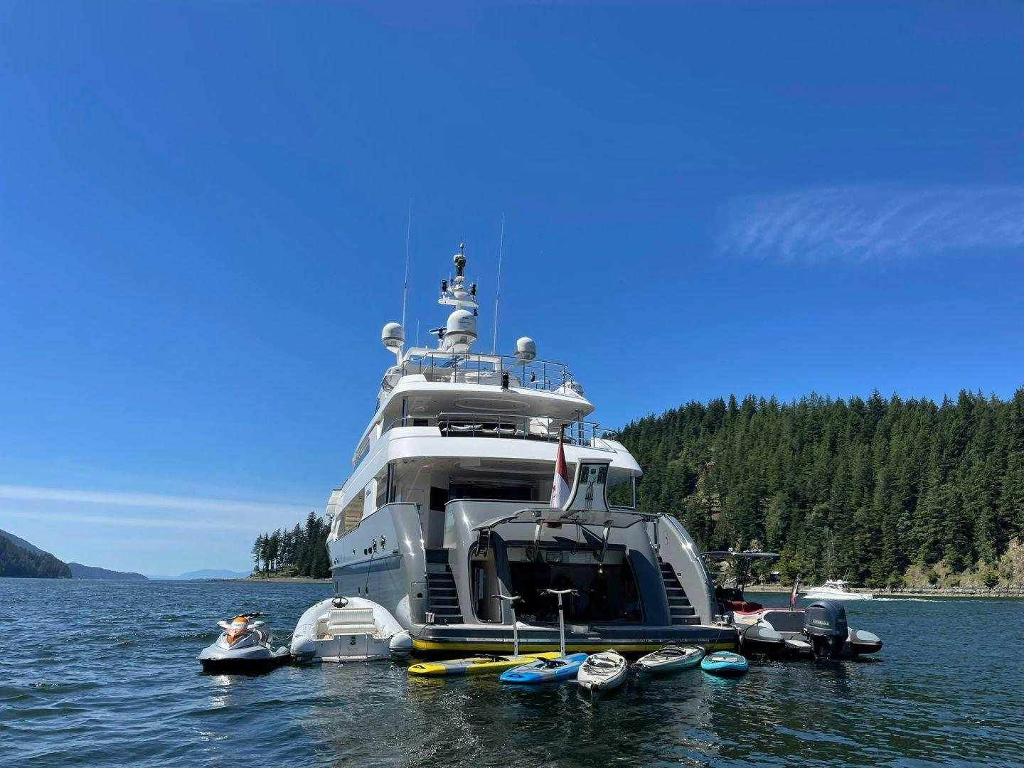 a boat on the water aboard STAY SALTY Yacht for Sale