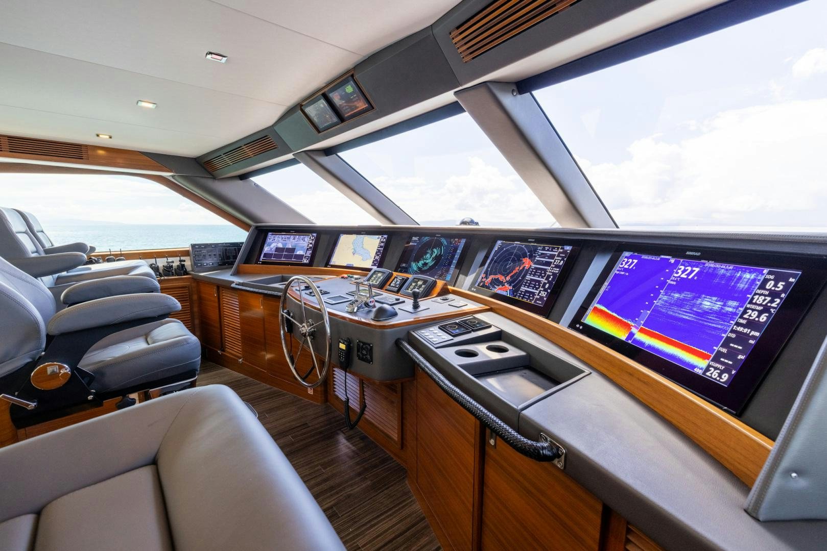 inside of a bus aboard BONNY READ Yacht for Sale