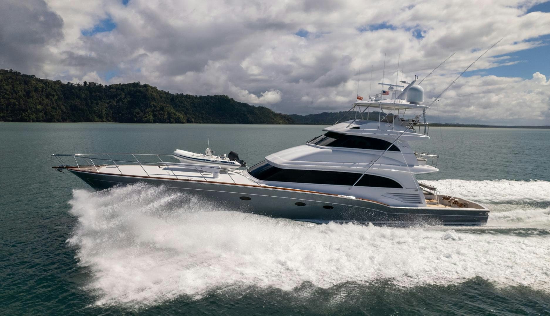 a boat on the water aboard BONNY READ Yacht for Sale