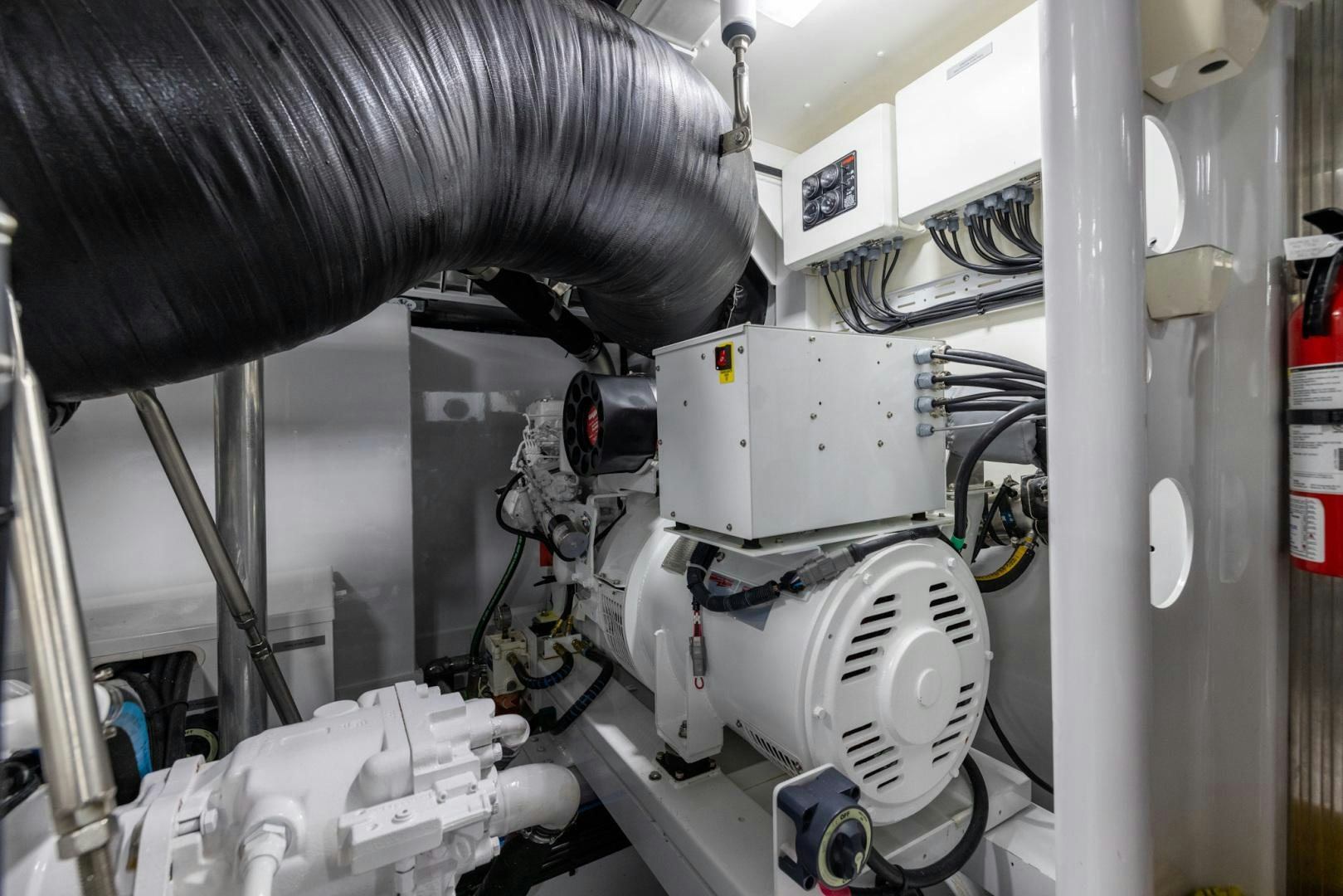 a close-up of a machine aboard BONNY READ Yacht for Sale