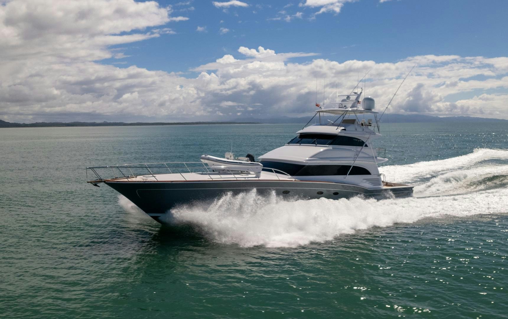 a boat in the water aboard BONNY READ Yacht for Sale