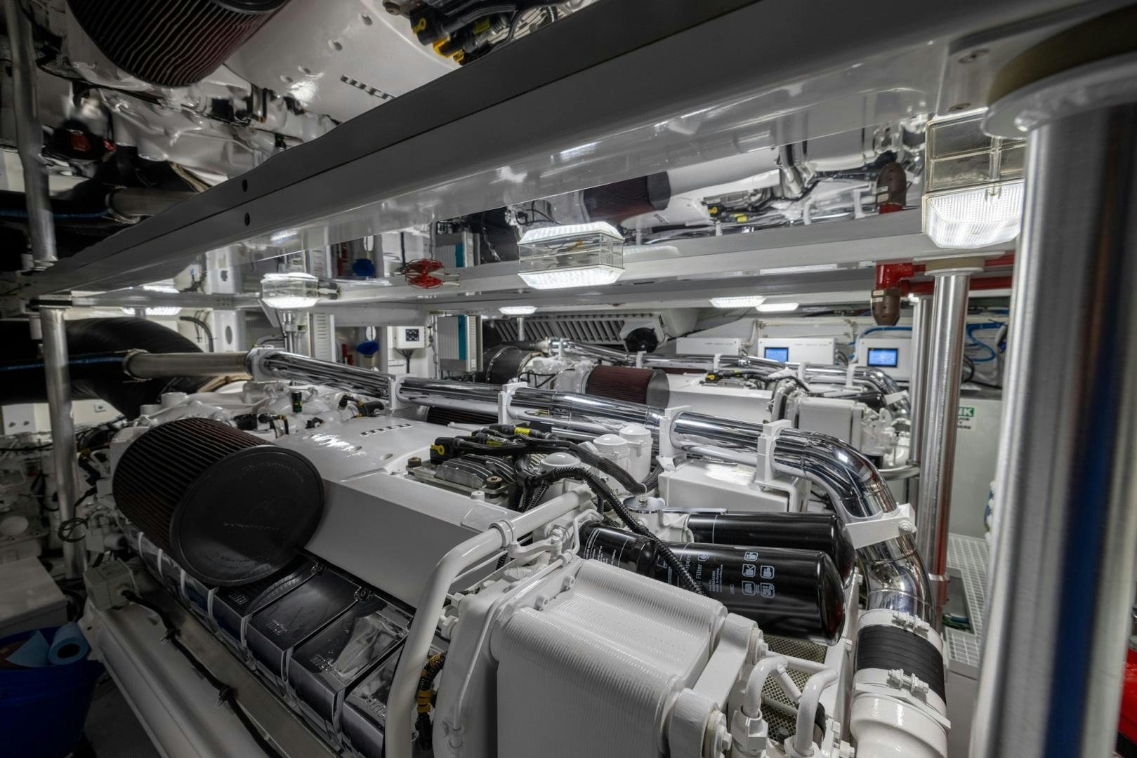 inside view of a factory aboard BONNY READ Yacht for Sale