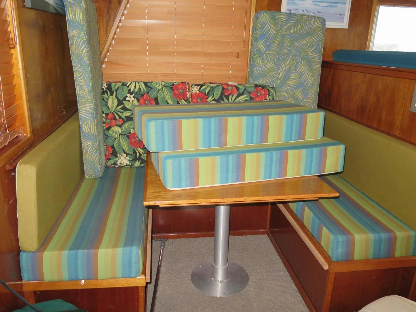 a group of bunk beds aboard WANDERER Yacht for Sale