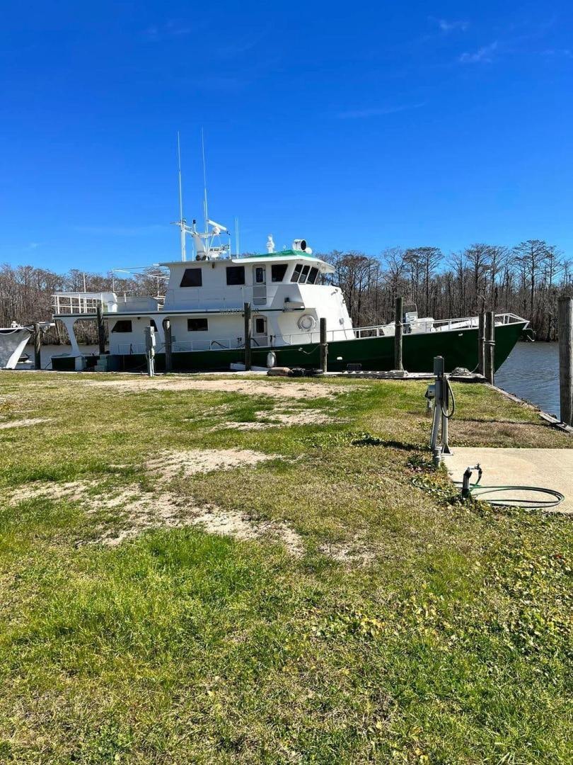 a boat on the water aboard WANDERER Yacht for Sale