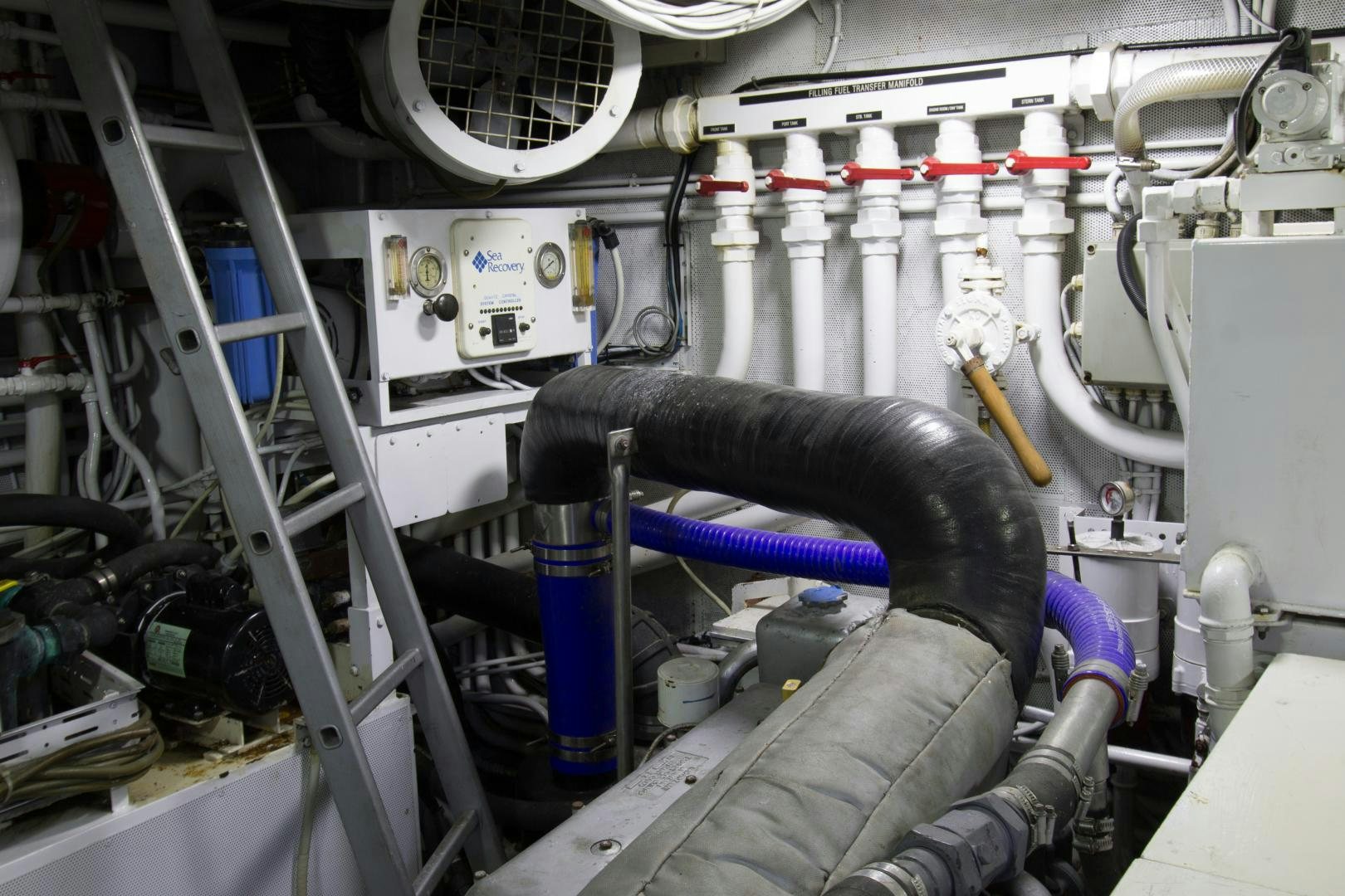 close-up of a machine aboard SEAEO Yacht for Sale