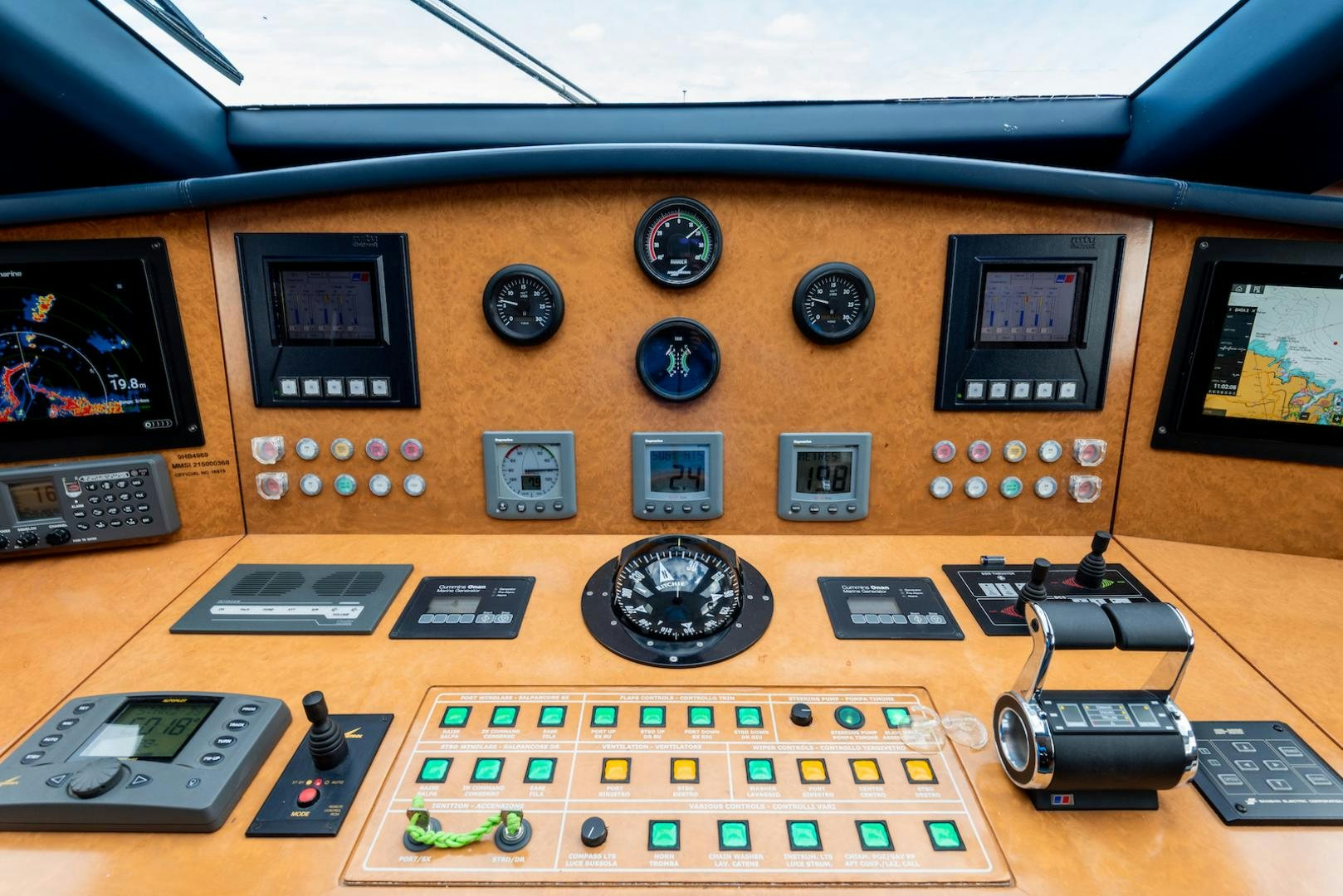 a board with a board game aboard SEA FALCON Yacht for Sale