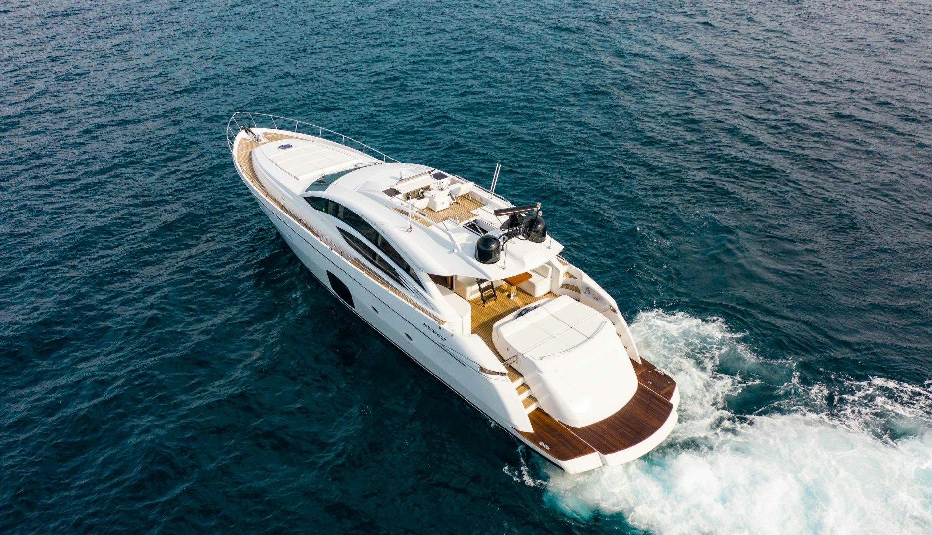 a boat on the water aboard JULIE K Yacht for Sale