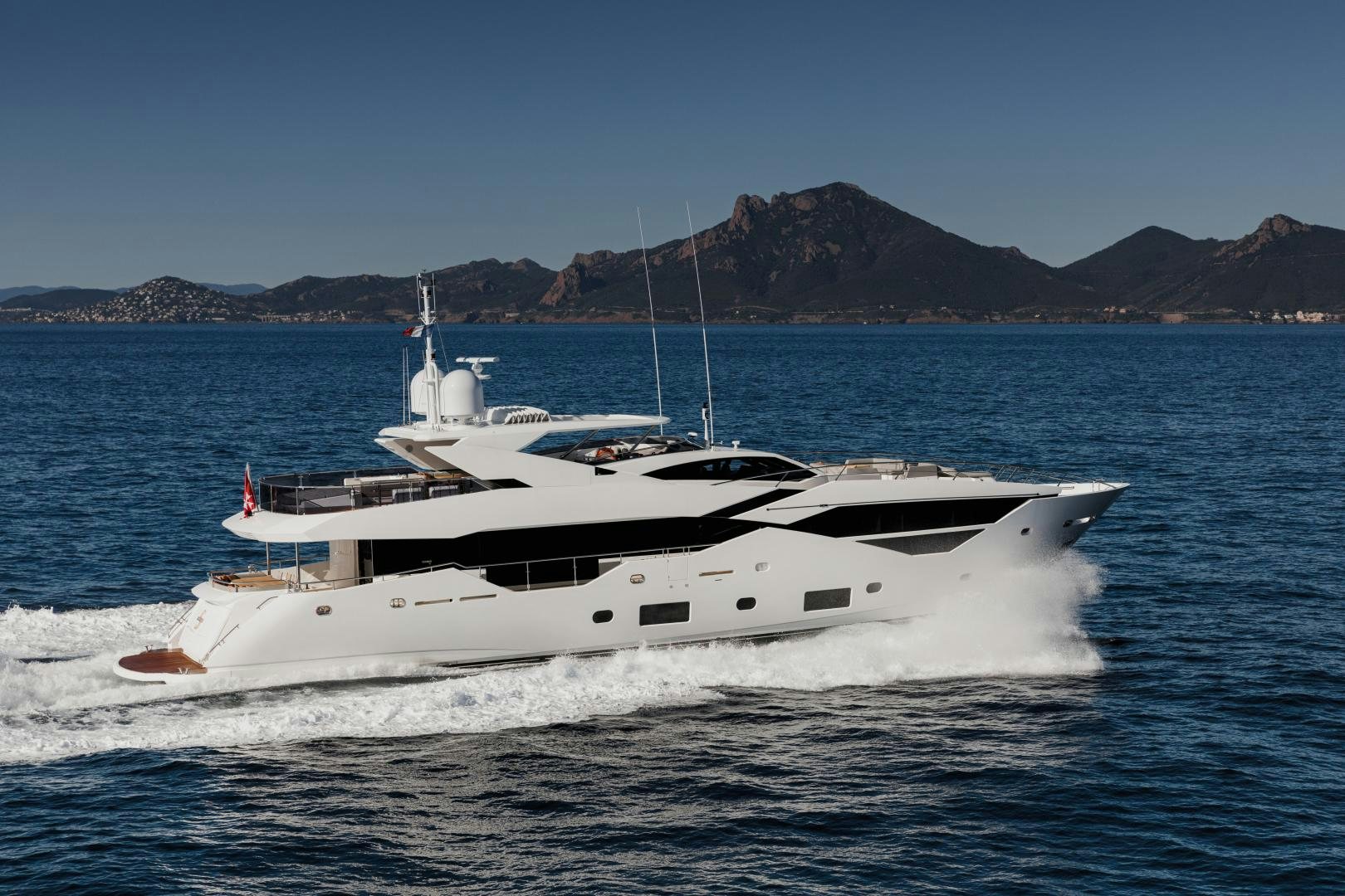 a boat on the water aboard SEDATIVE Yacht for Sale