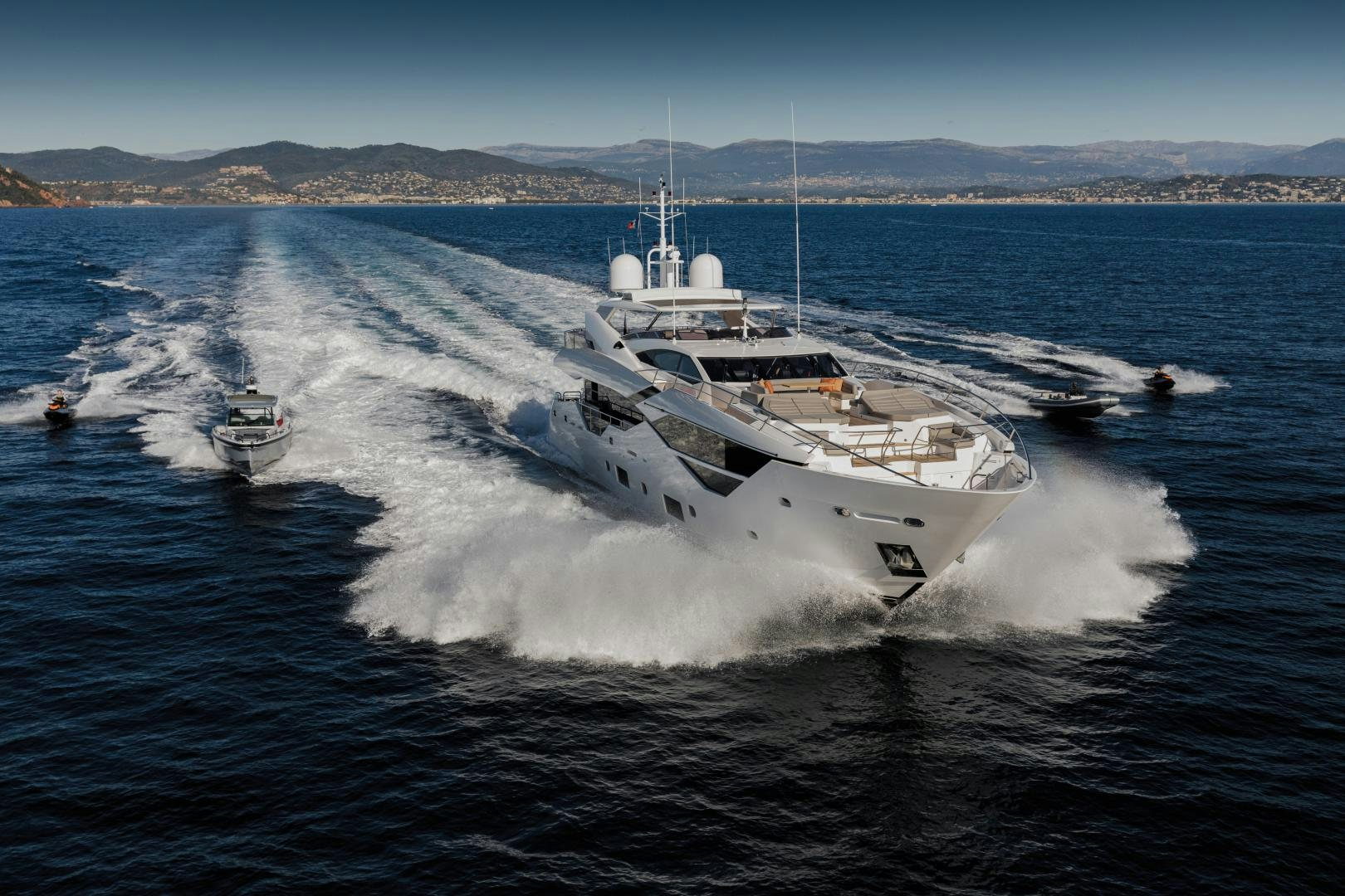 a boat on the water aboard SEDATIVE Yacht for Sale