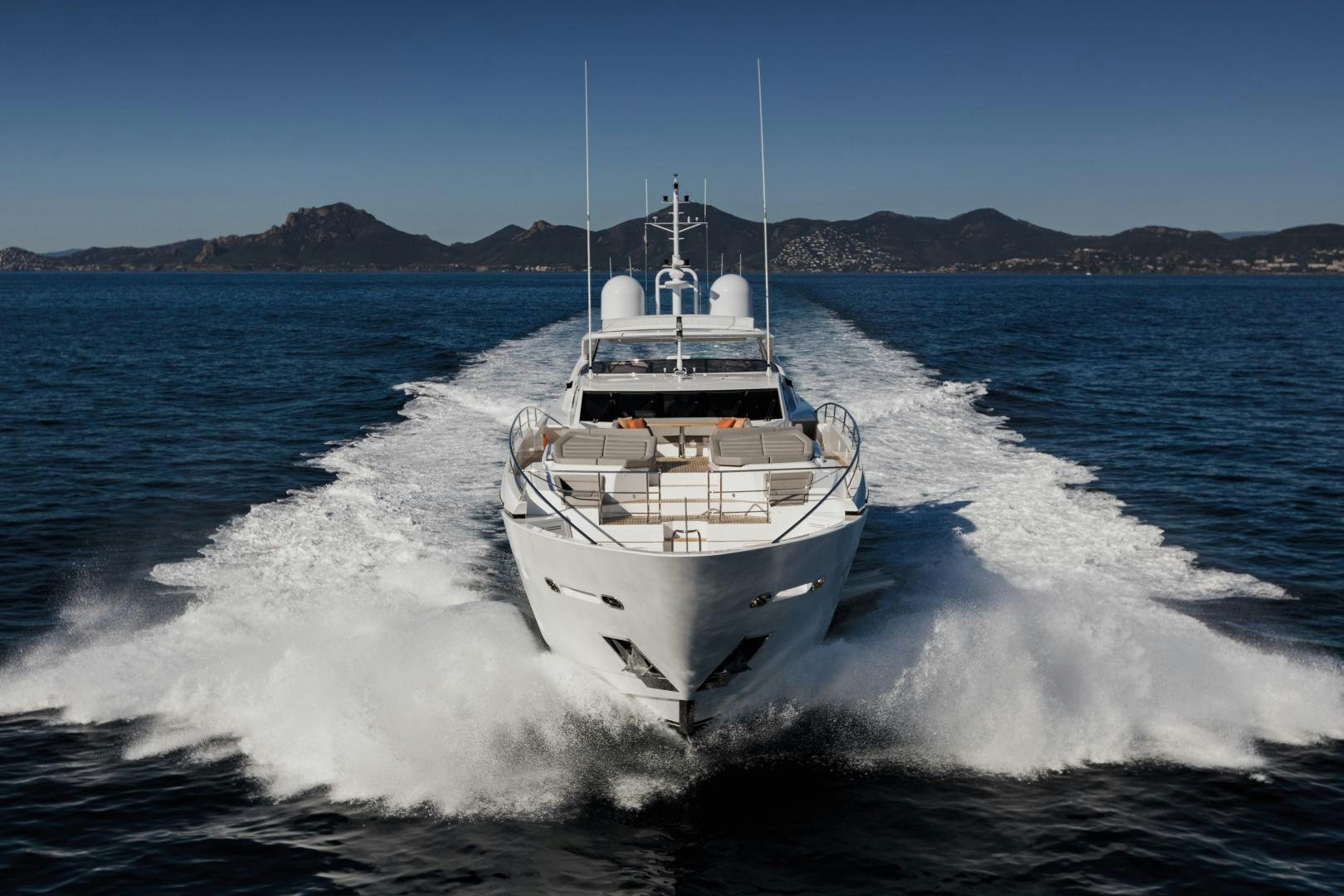 a boat on the water aboard SEDATIVE Yacht for Sale