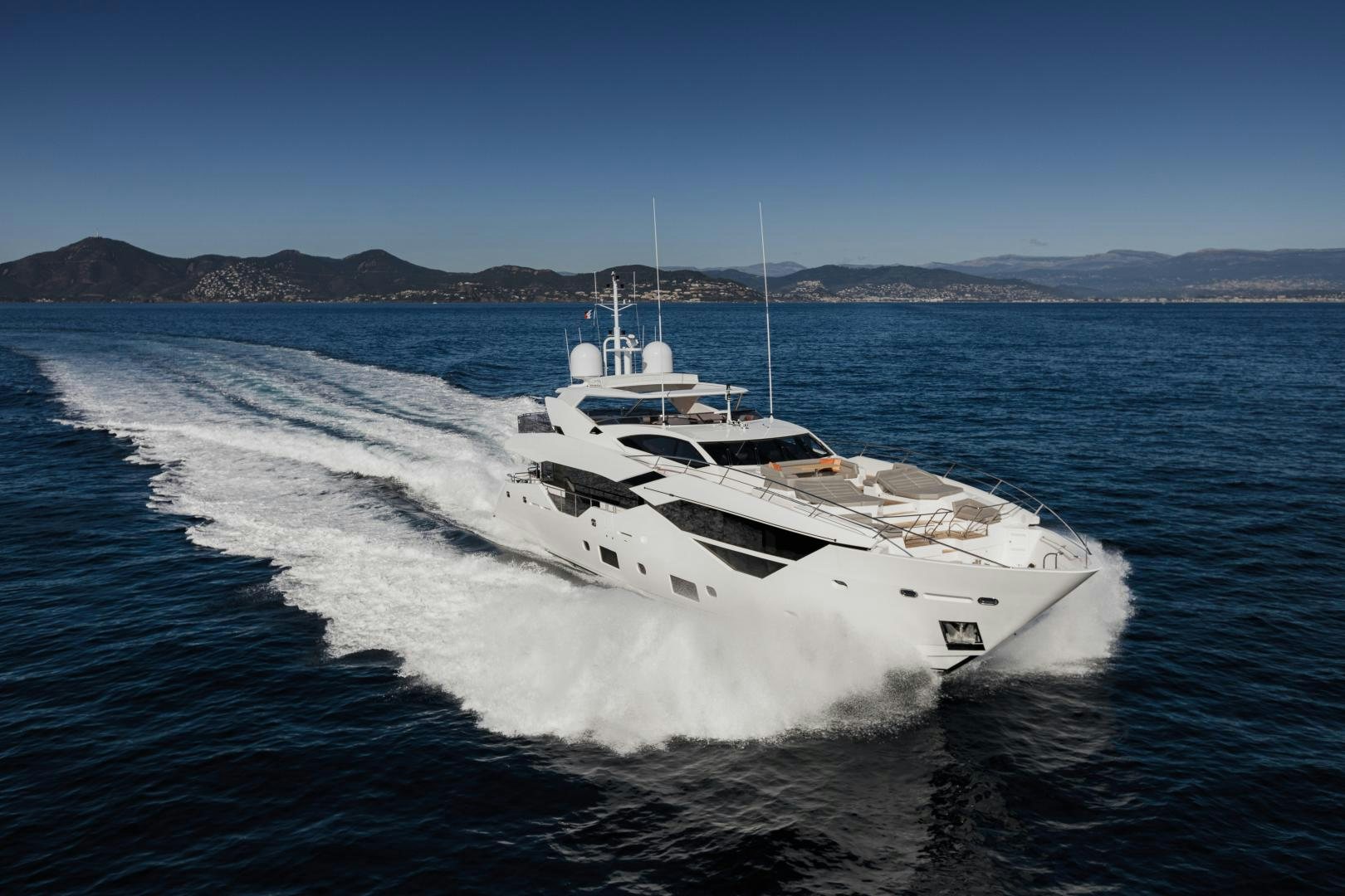 a boat on the water aboard SEDATIVE Yacht for Sale