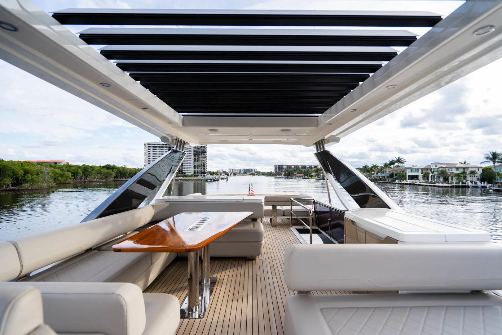 a boat on the water aboard BLIND DATE Yacht for Sale