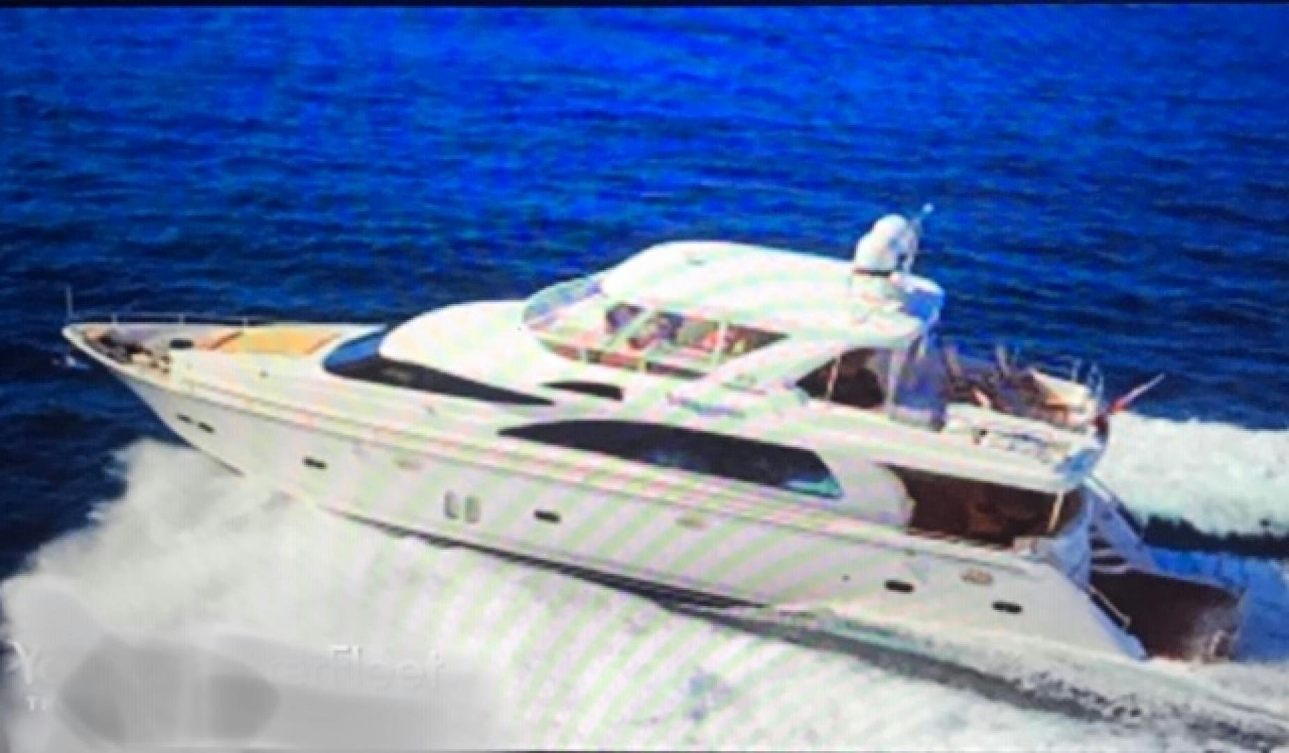 a space ship on the water aboard VIAGGIO Yacht for Sale