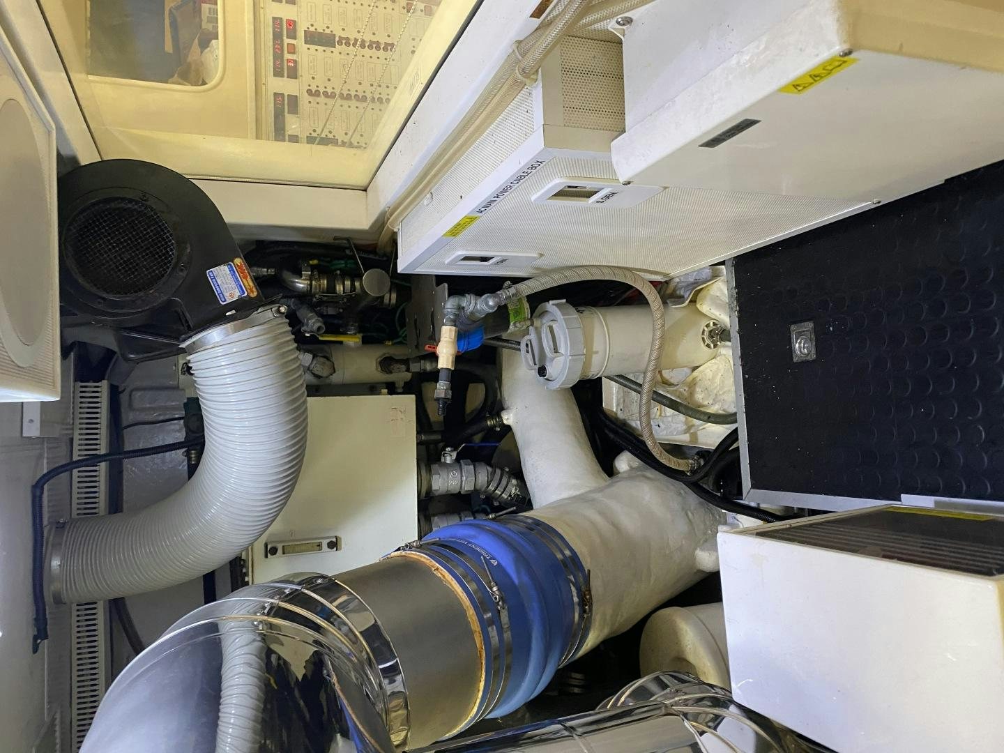 close-up of a machine aboard VIAGGIO Yacht for Sale