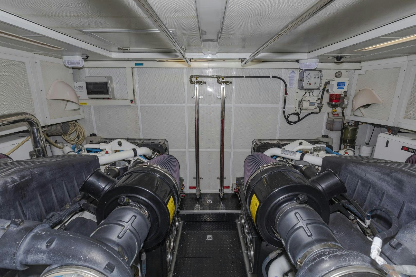 inside of a vehicle aboard VIAGGIO Yacht for Sale