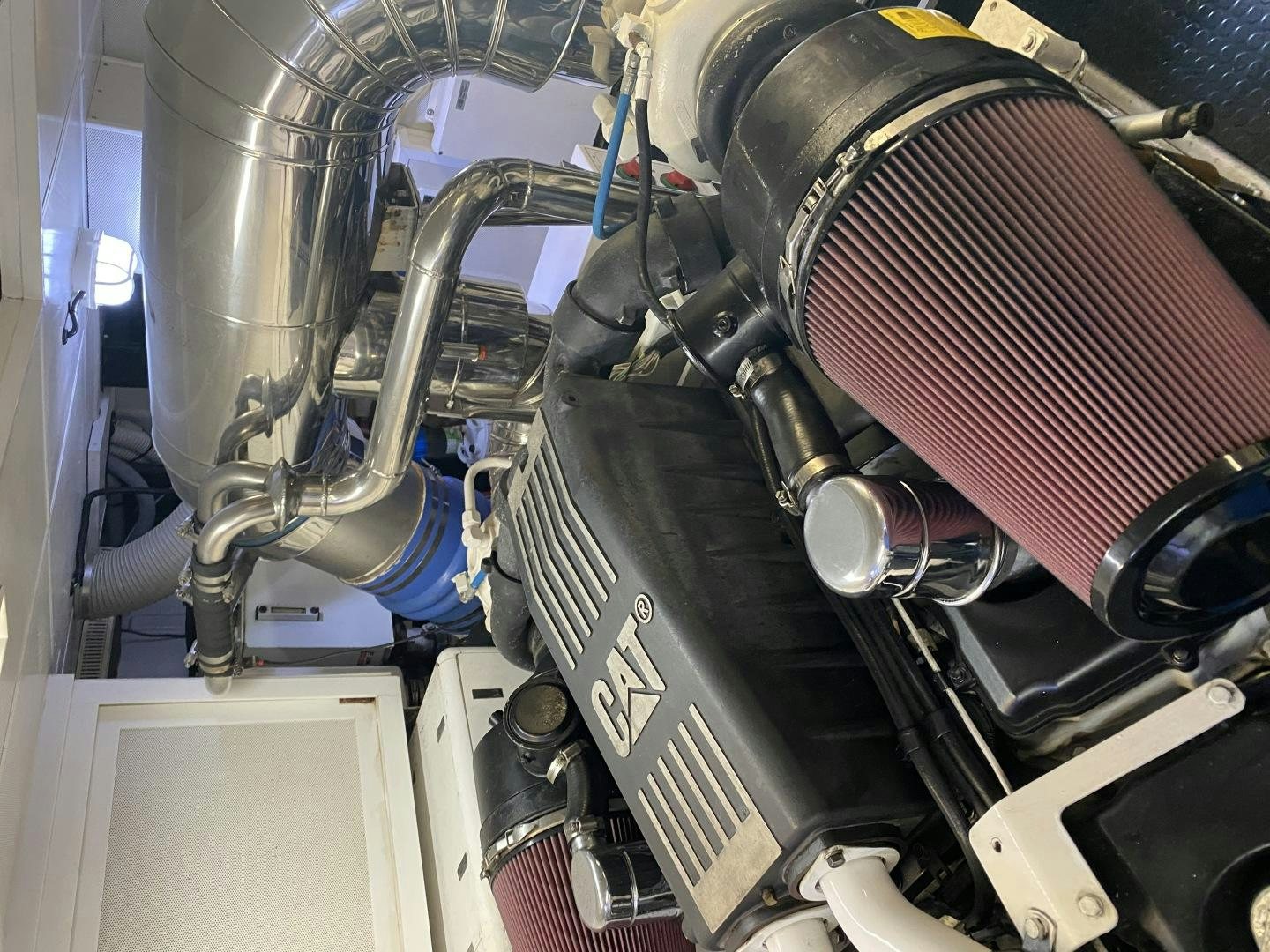 a close-up of a machine aboard VIAGGIO Yacht for Sale