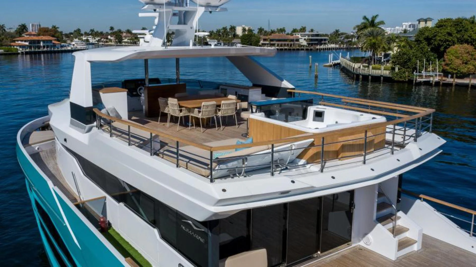 a boat on the water aboard ZARANIA Yacht for Sale