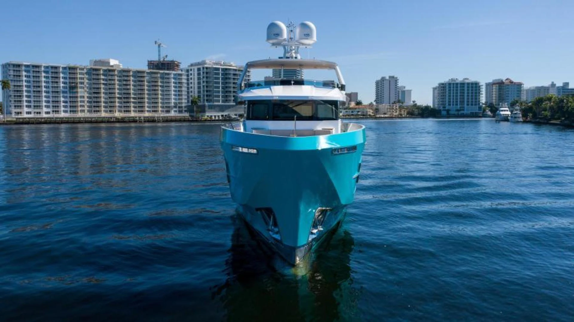 a boat in the water aboard ZARANIA Yacht for Sale