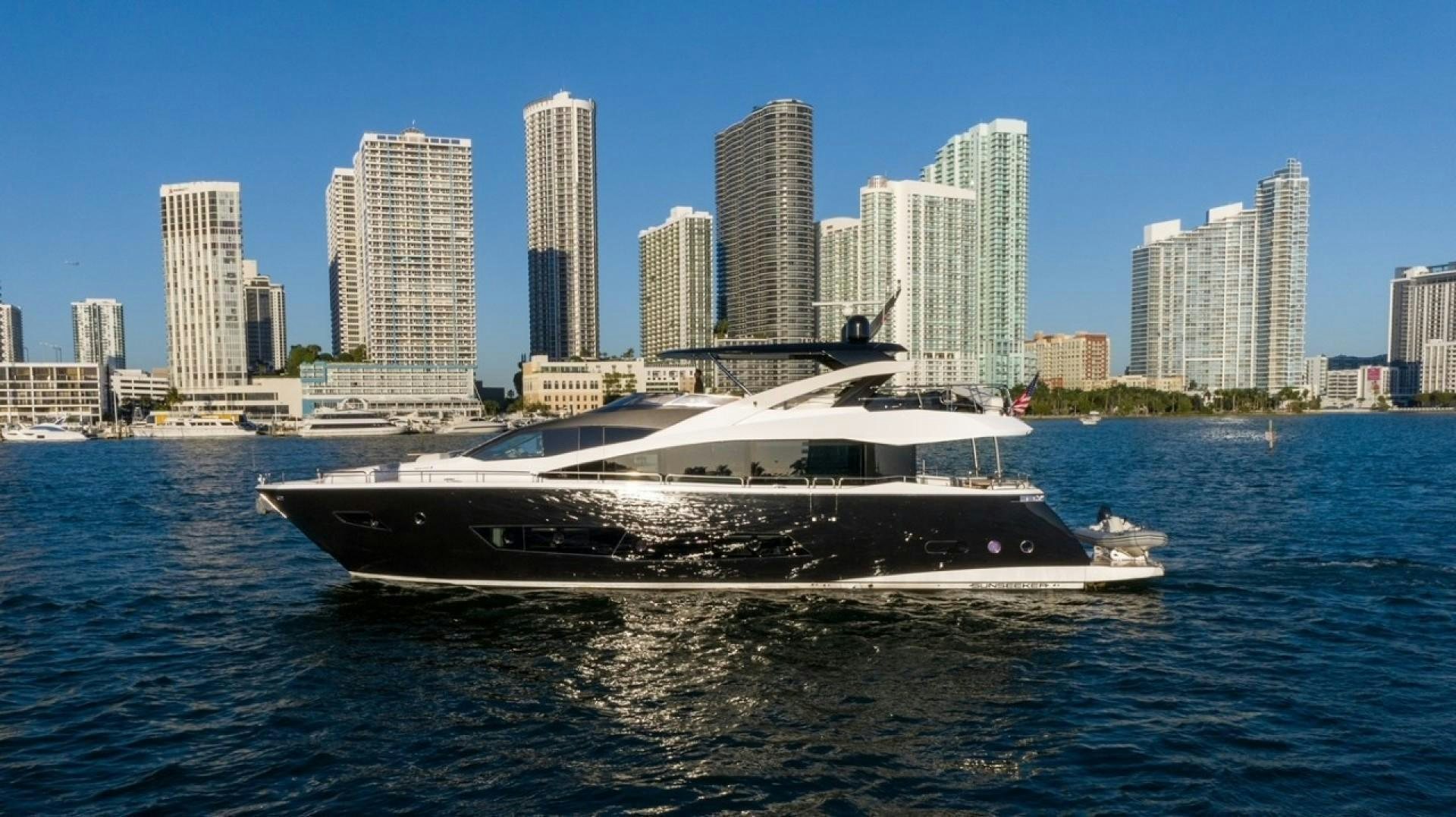 a boat on the water aboard ENTERPRISE Yacht for Sale