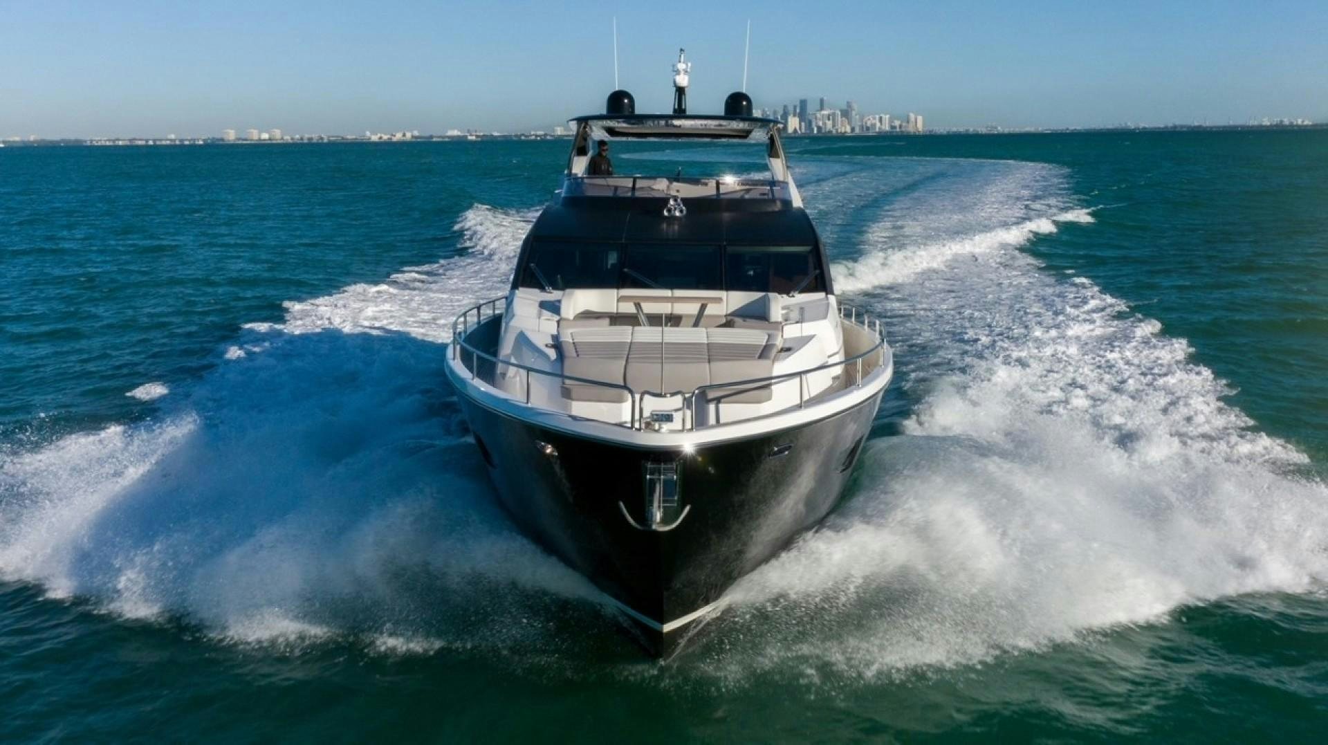 a boat on the water aboard ENTERPRISE Yacht for Sale