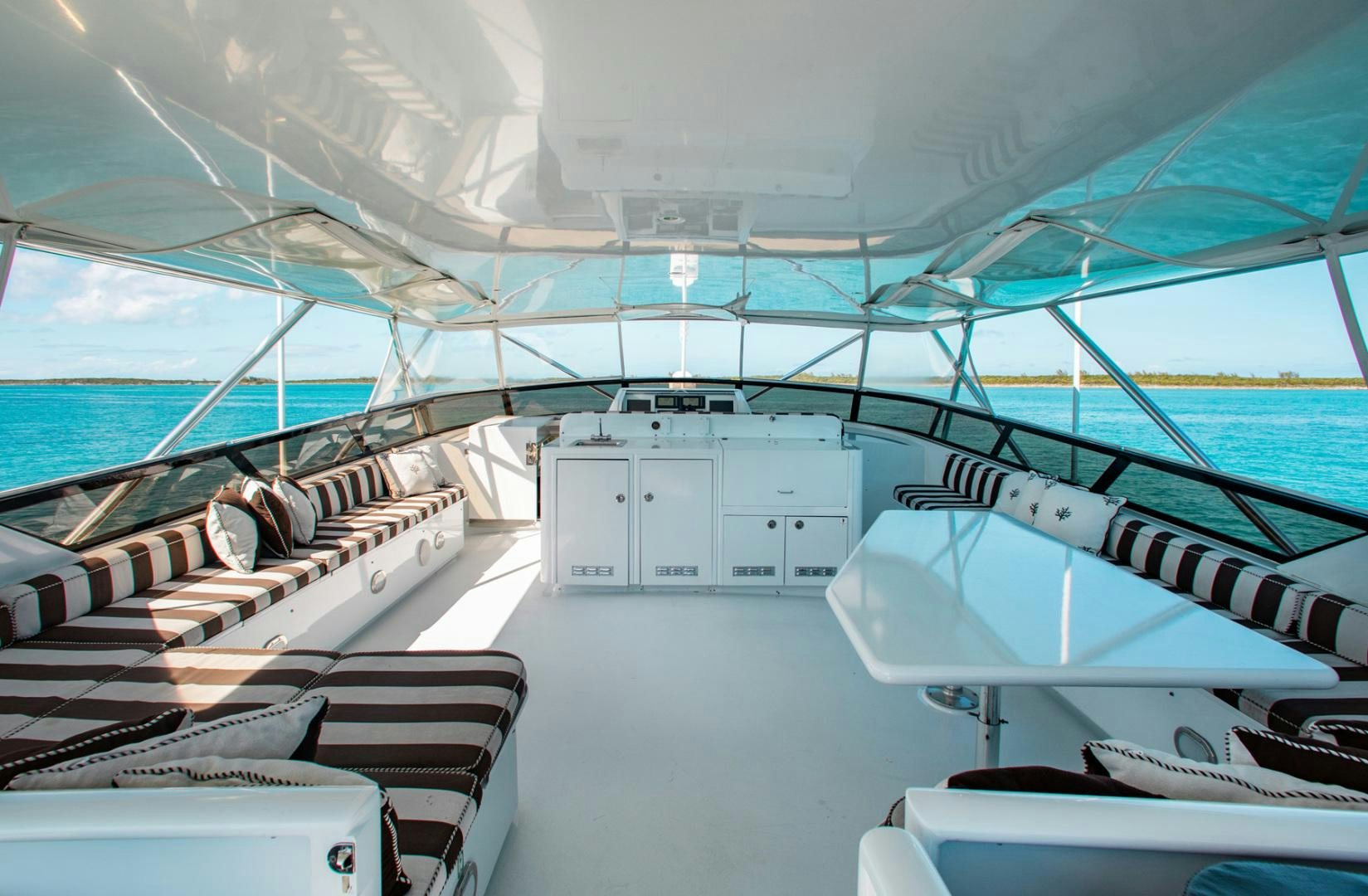 the inside of a boat aboard THREE KINGS Yacht for Sale