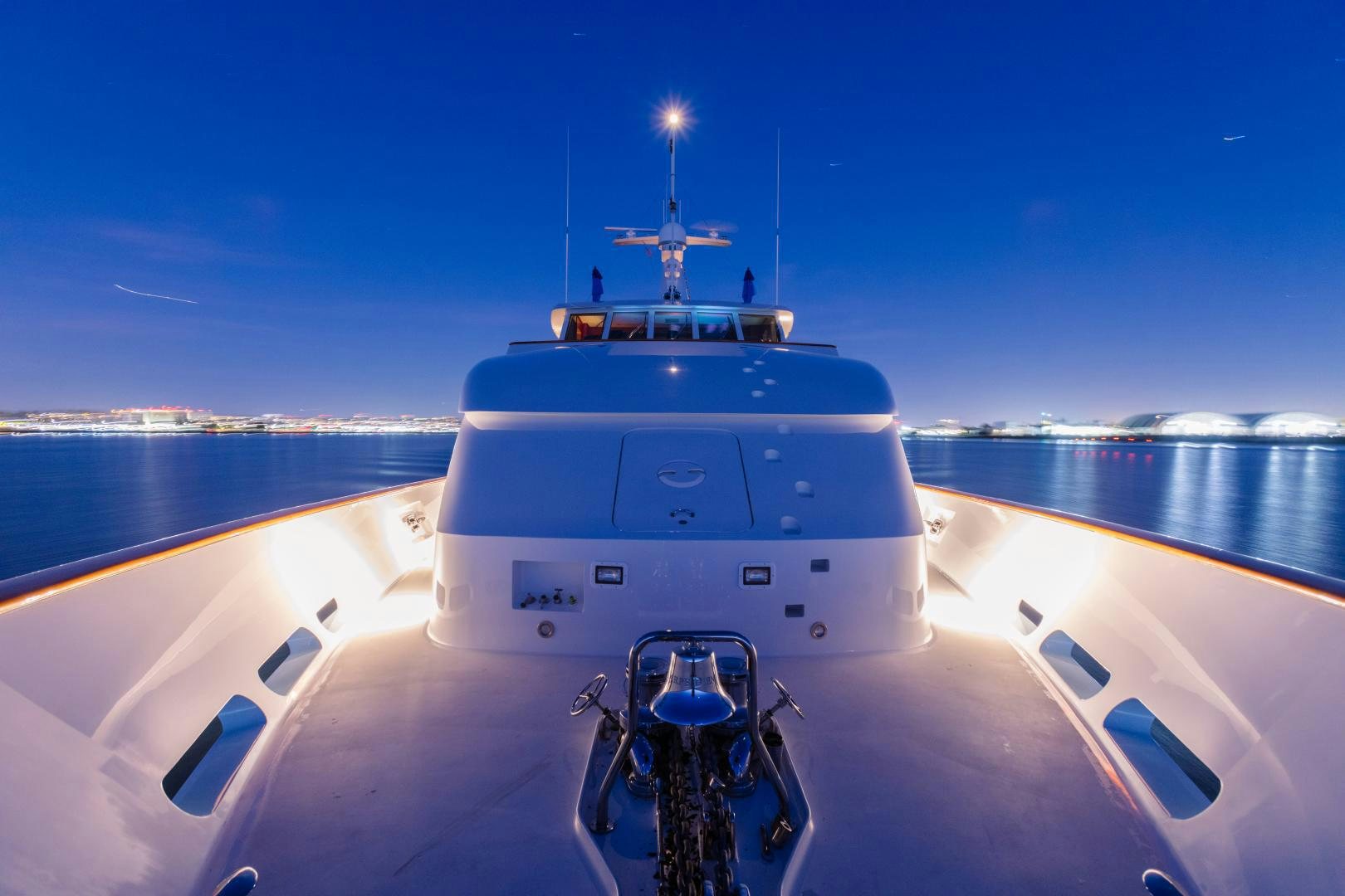 a space shuttle on a ship aboard APHRODITE Yacht for Sale