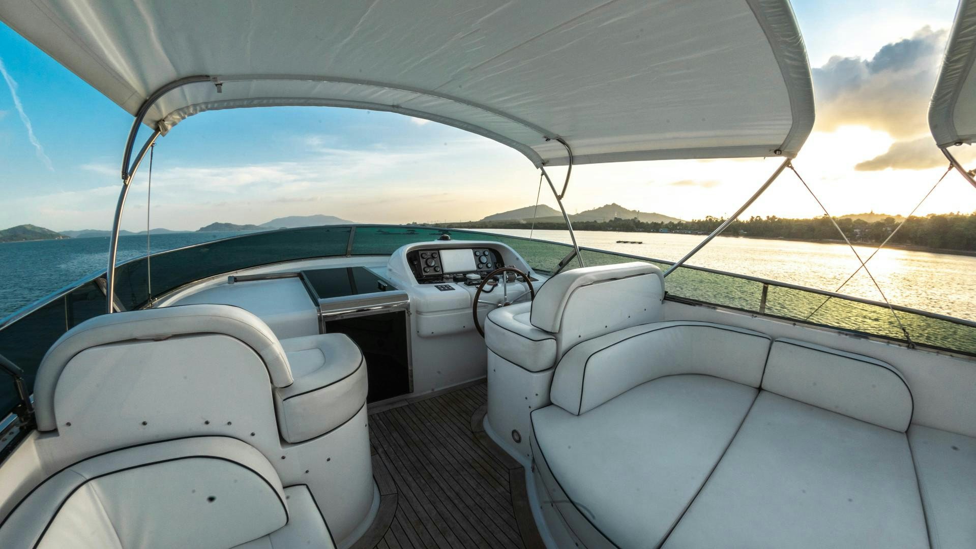 the inside of a boat aboard SYDNEY Yacht for Sale