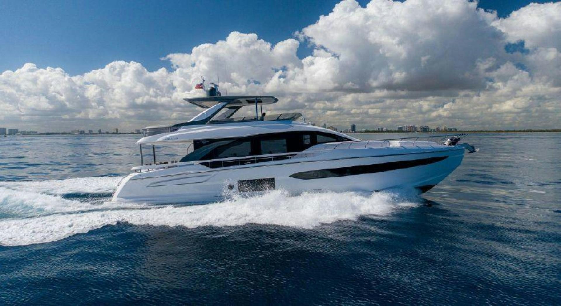 a boat on the water aboard SUN LIFE Yacht for Sale