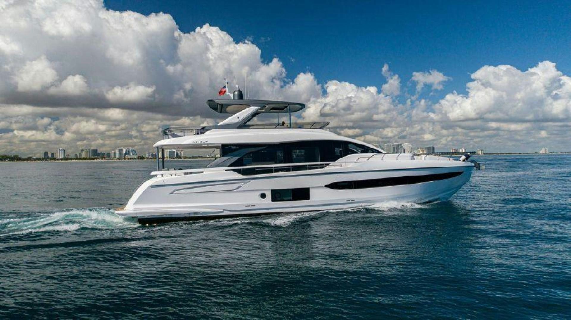 a yacht in the water aboard SUN LIFE Yacht for Sale