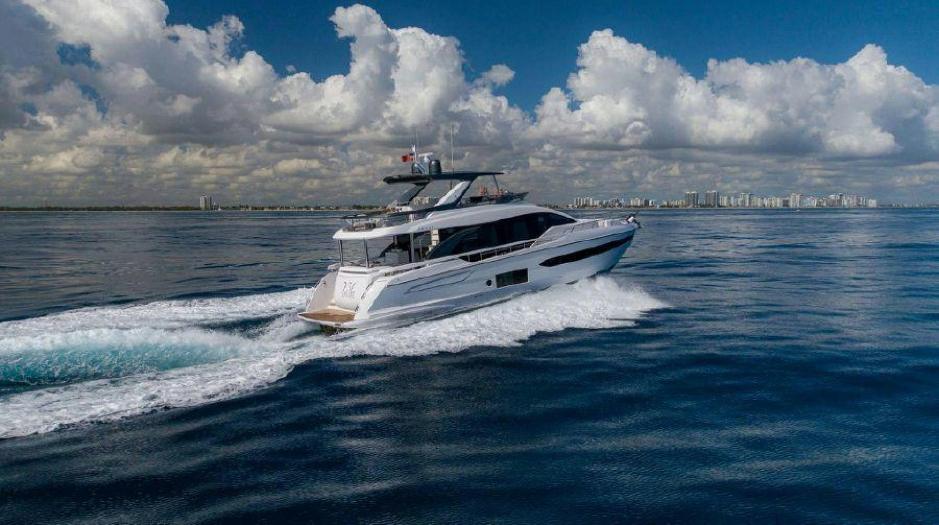 a boat on the water aboard SUN LIFE Yacht for Sale