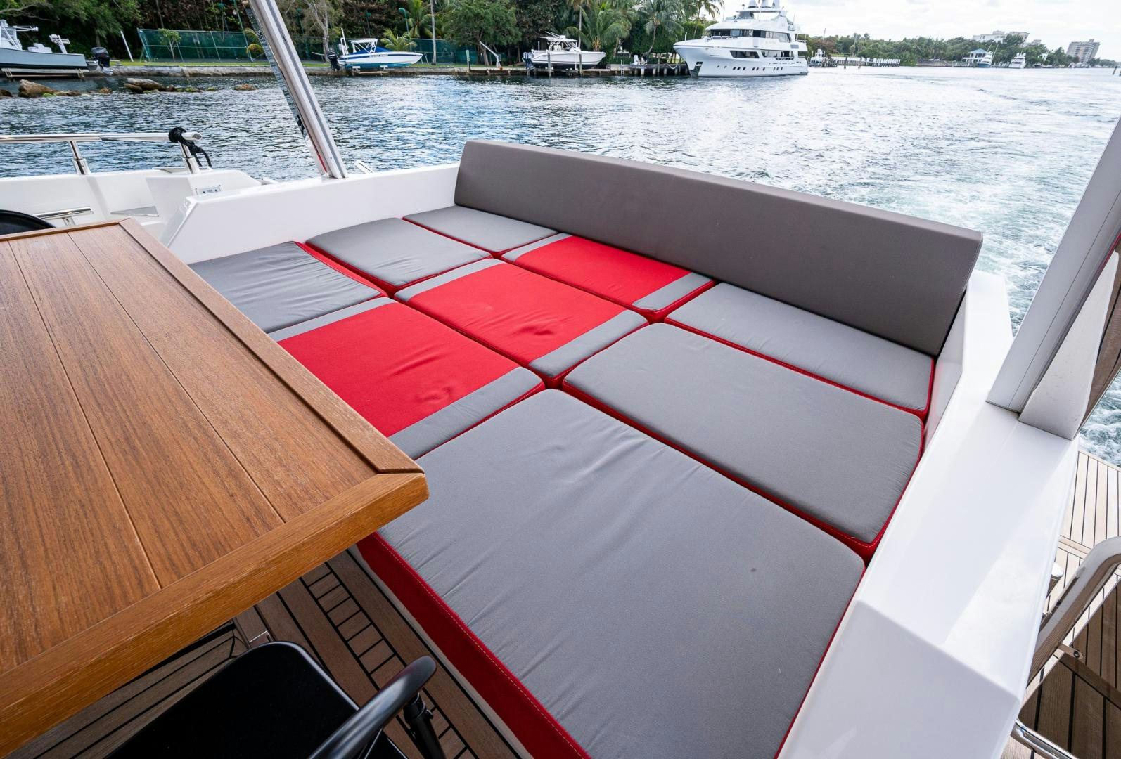 a boat on the water aboard LEBRADA Yacht for Sale