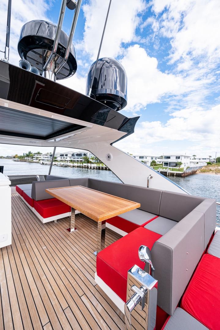 a boat on the water aboard LEBRADA Yacht for Sale