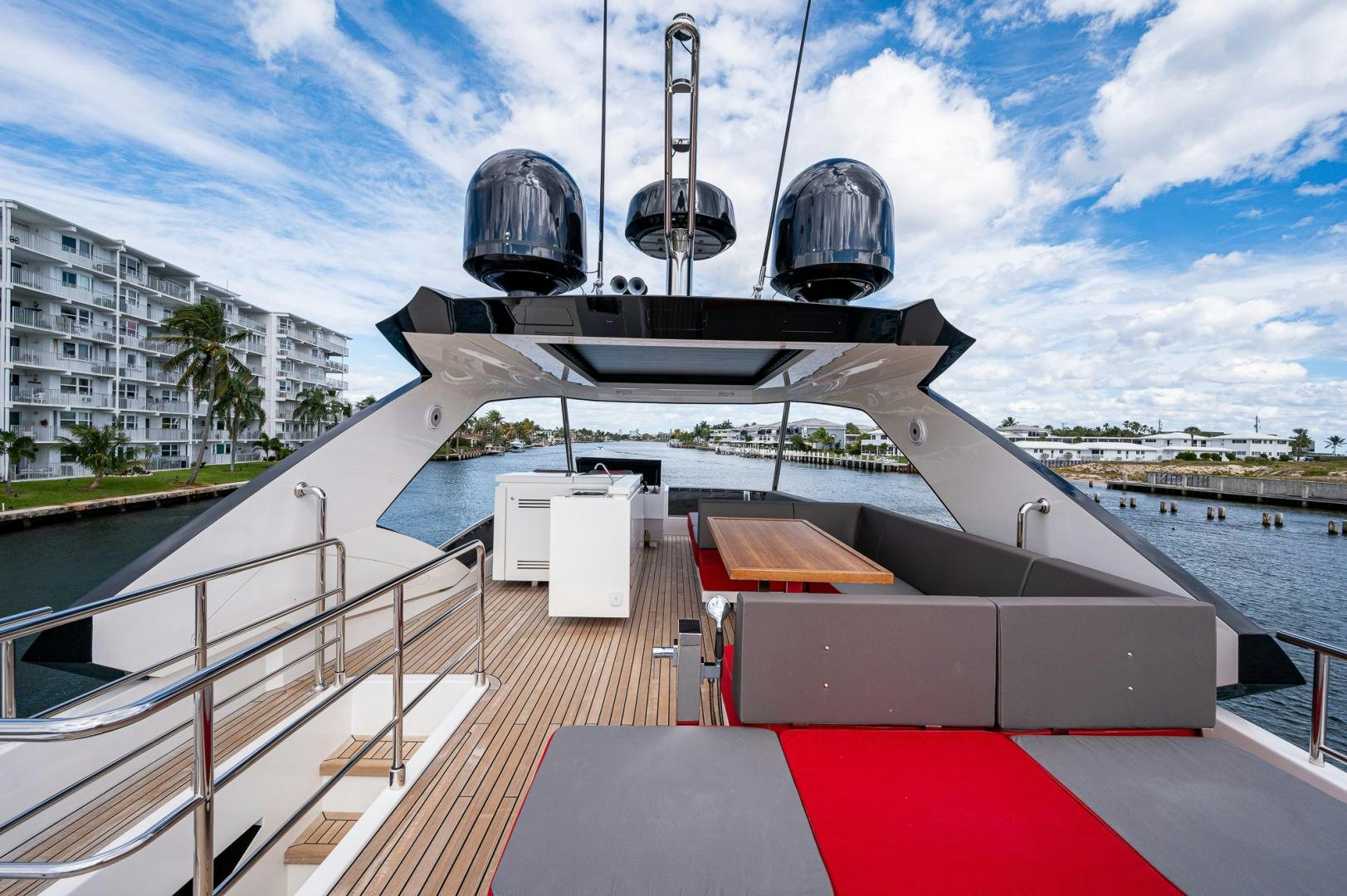 a boat on the water aboard LEBRADA Yacht for Sale
