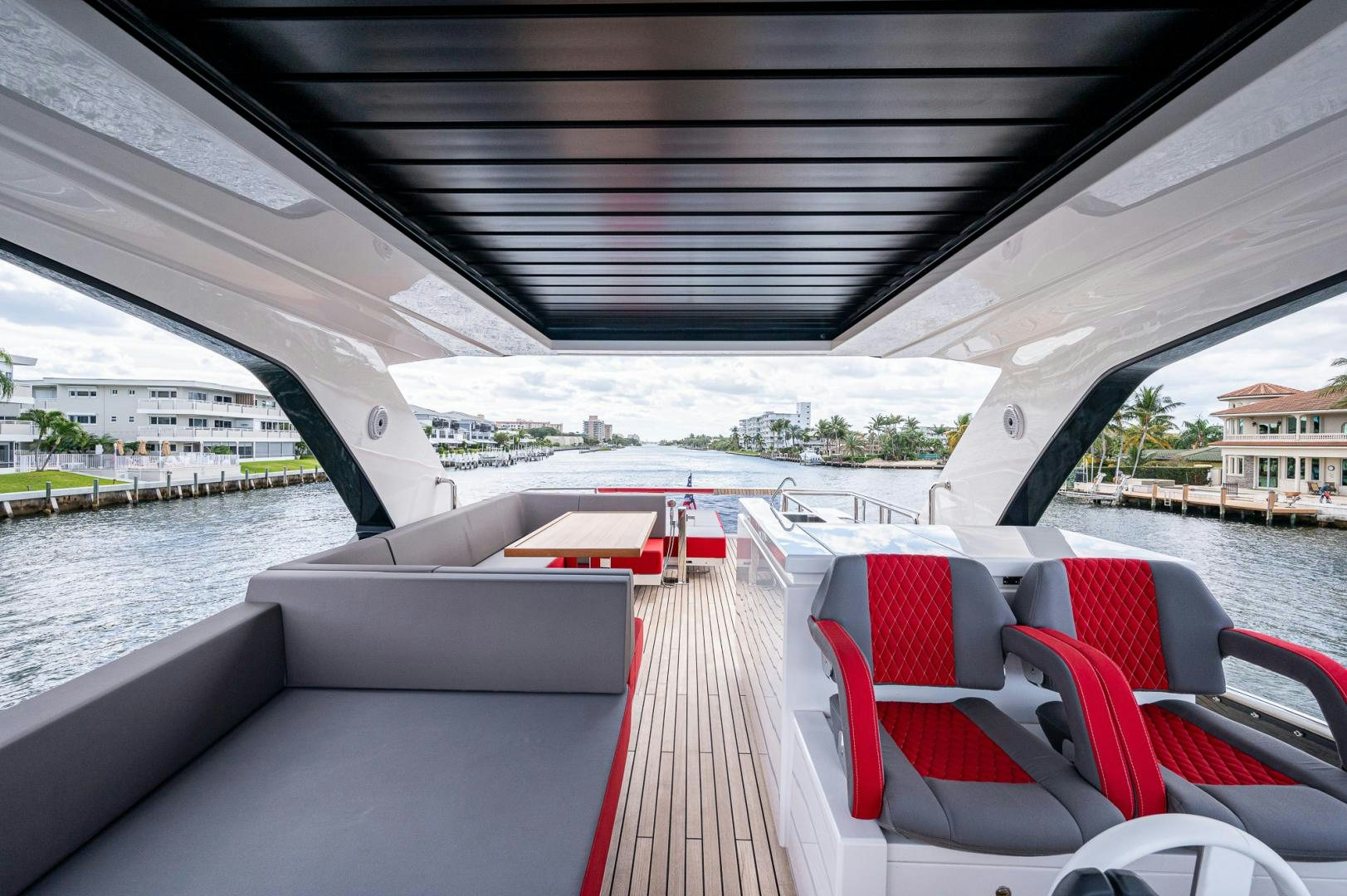 a boat on the water aboard LEBRADA Yacht for Sale