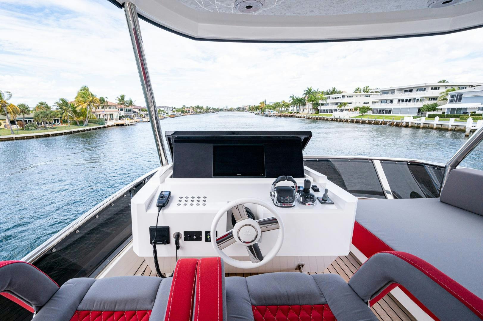 a boat on the water aboard LEBRADA Yacht for Sale