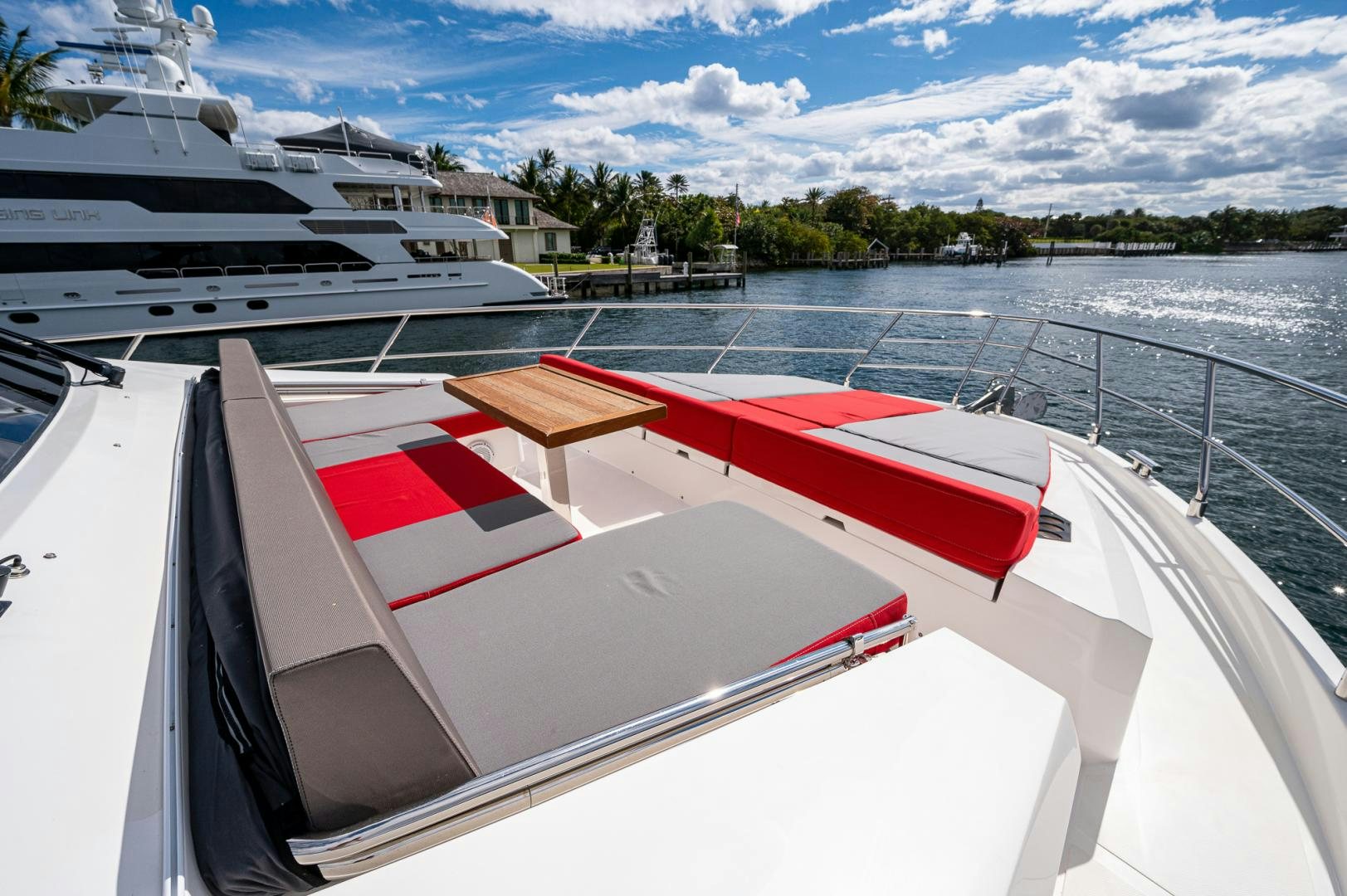 a boat on the water aboard LEBRADA Yacht for Sale